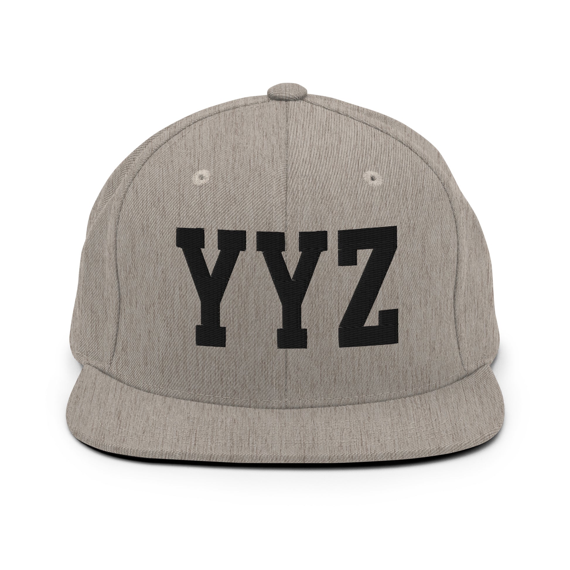 College-Style Classic Snapback Hat • Black • YYZ Toronto Souvenir • YHM Designs - Image 27