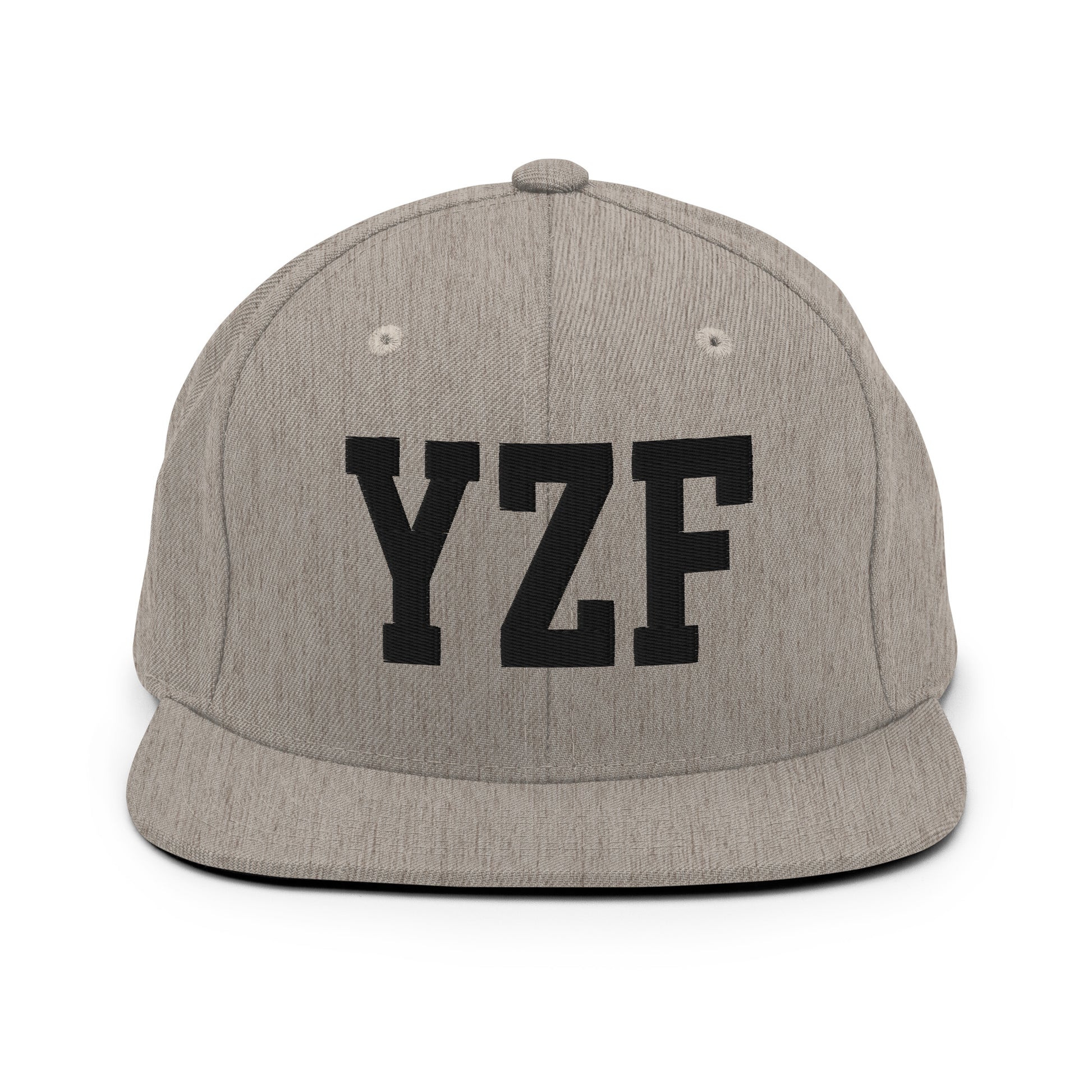College-Style Classic Snapback Hat • Black • YZF Yellowknife Souvenir • YHM Designs - Image 27