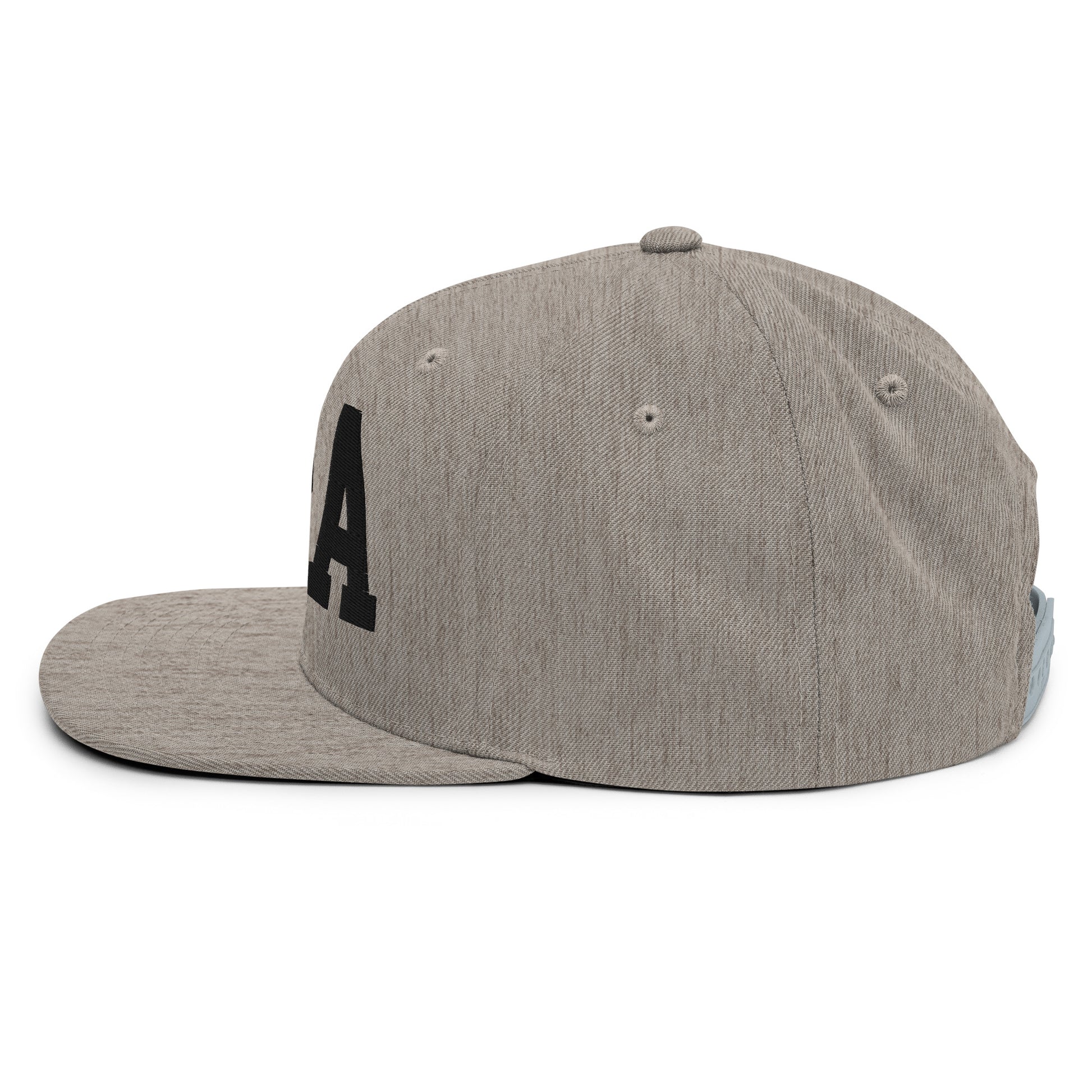 College-Style Classic Snapback Hat • Black • TPA Tampa • YHM Designs - Image 30