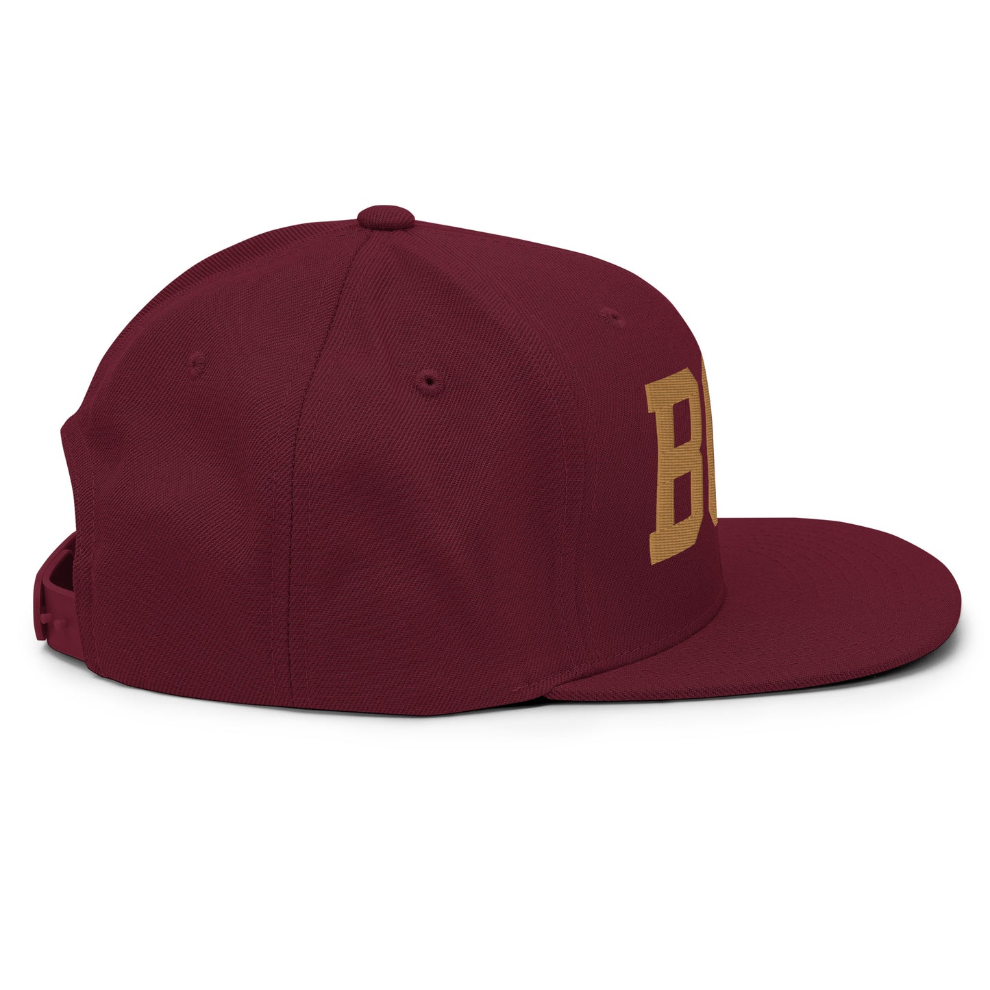 College-Style Classic Snapback Hat • Old Gold • BCN Barcelona Souvenir • YHM Designs - Image 13