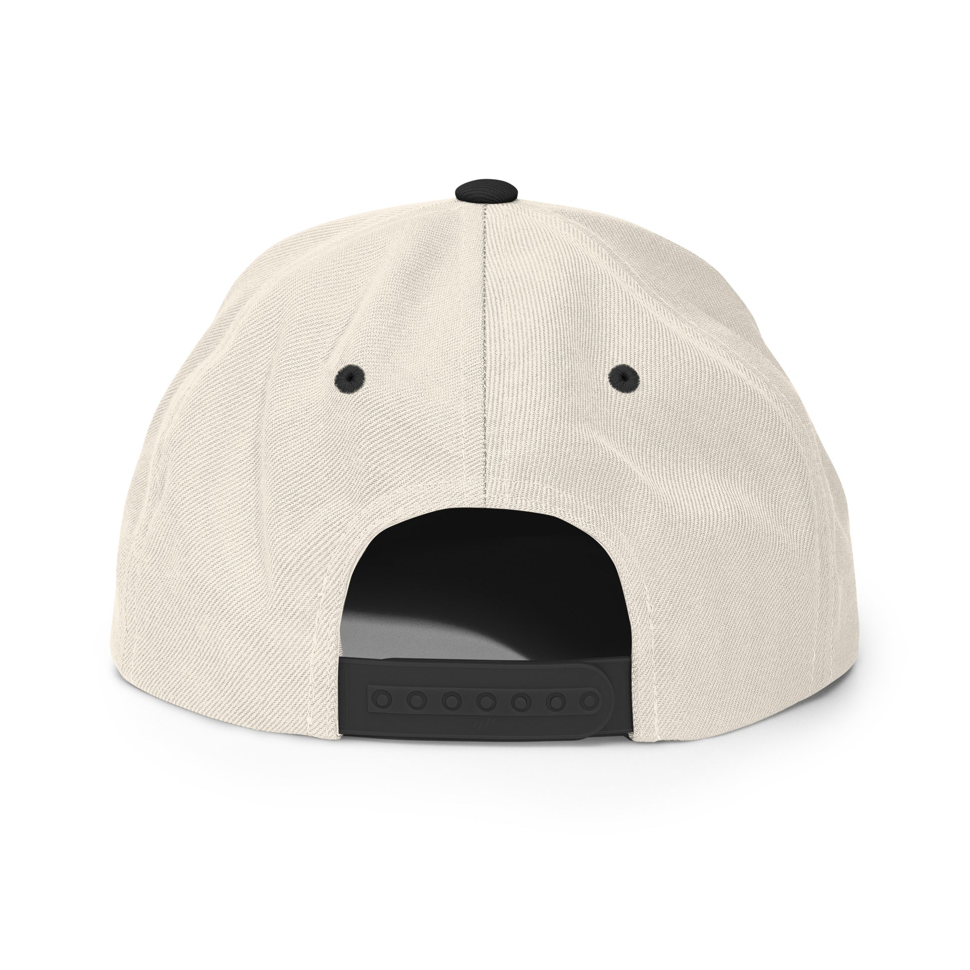 College-Style Classic Snapback Hat • Black • MKE Milwaukee • YHM Designs - Image 32