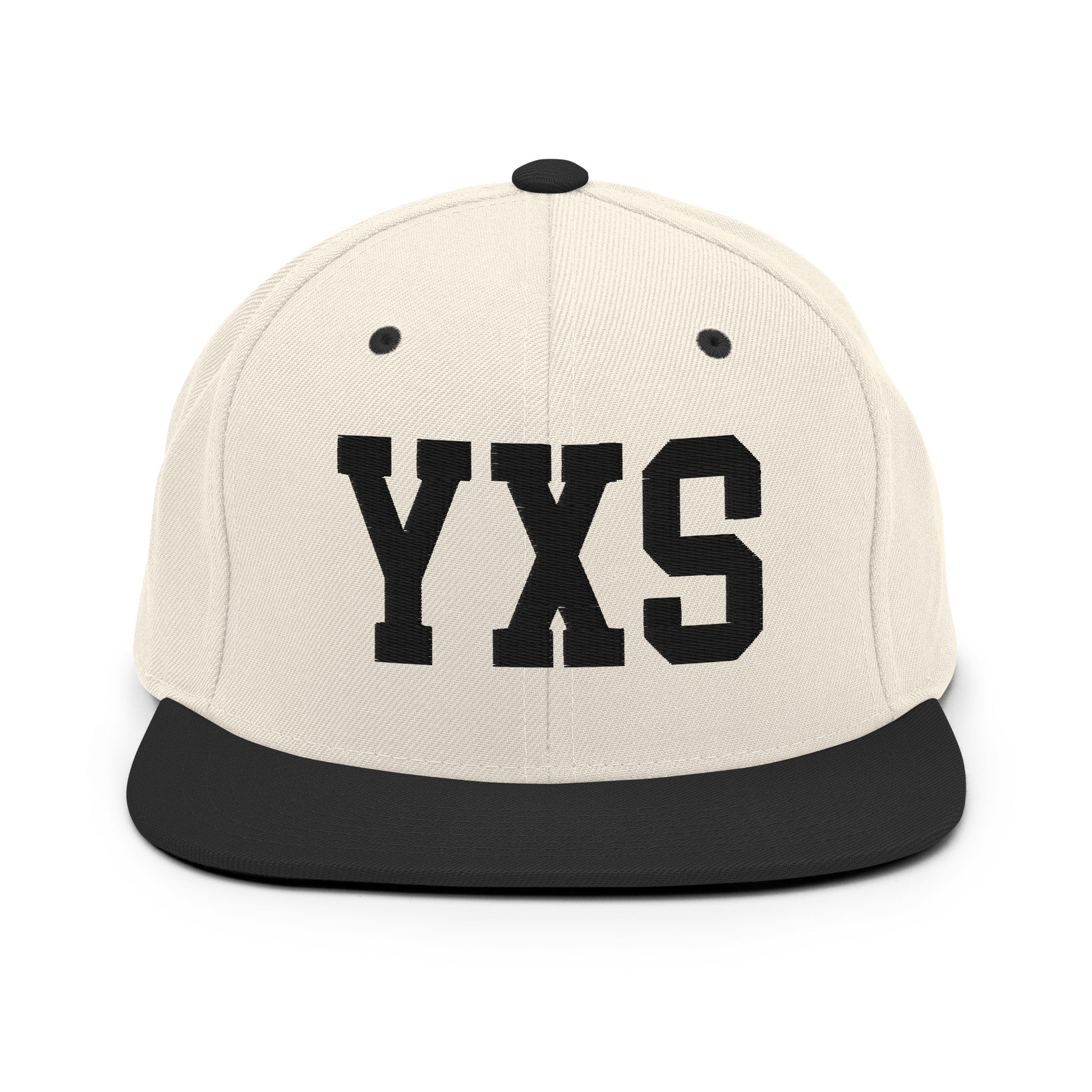 College-Style Classic Snapback Hat • Black • YXS Prince George Souvenir • YHM Designs - Image 31
