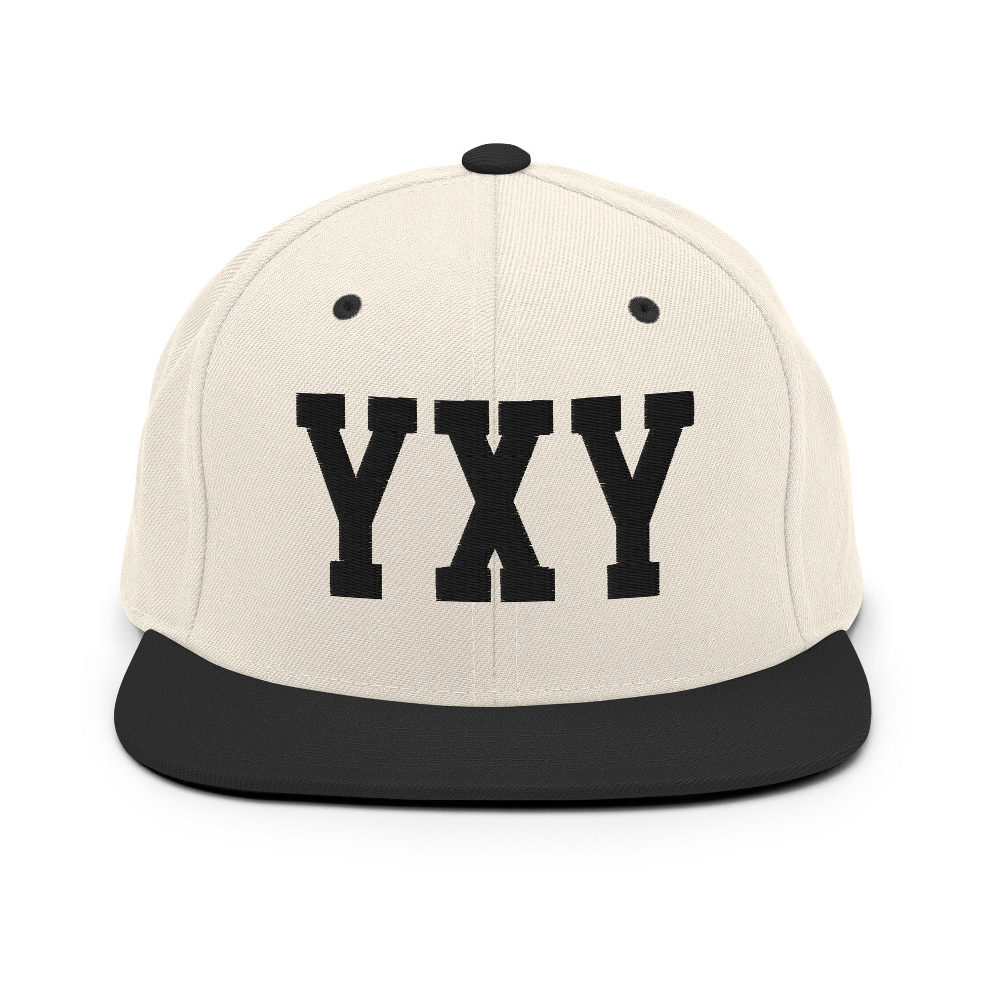 College-Style Classic Snapback Hat • Black • YXY Whitehorse Souvenir • YHM Designs - Image 31