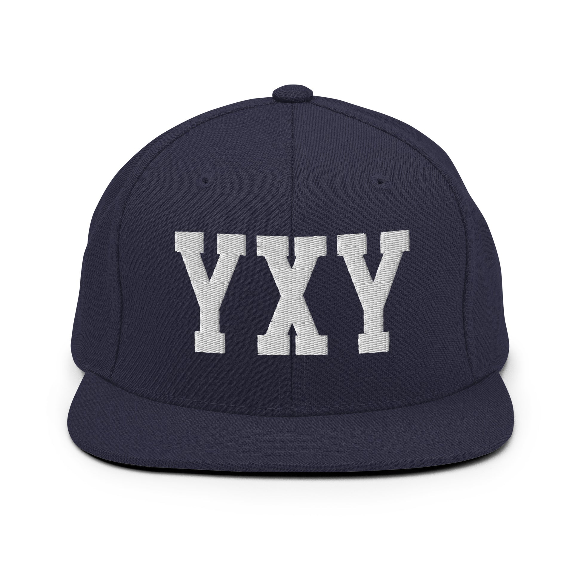 College-Style Classic Snapback Hat • White • YXY Whitehorse Souvenir • YHM Designs - Image 15