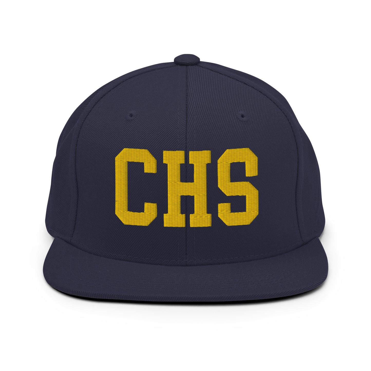 College-Style Classic Snapback Hat • Gold • CHS Charleston • YHM Designs - Image 11