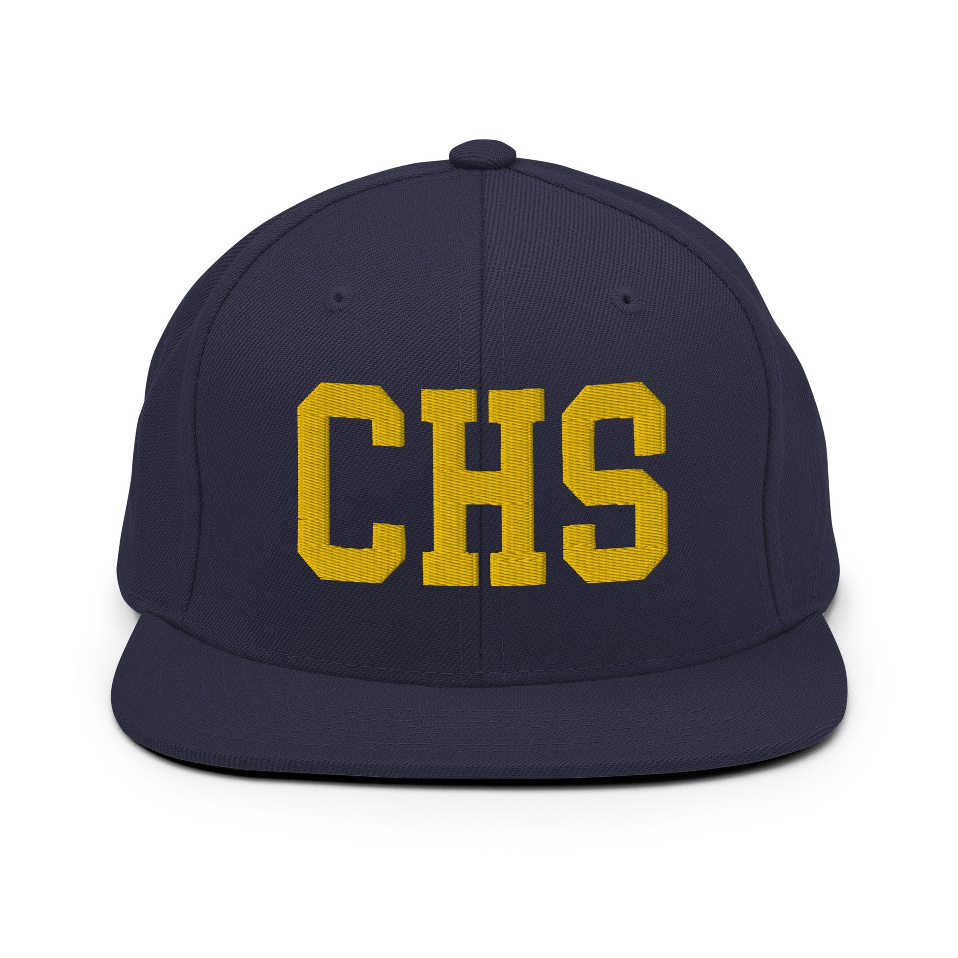 College-Style Classic Snapback Hat • Gold • CHS Charleston • YHM Designs - Image 11