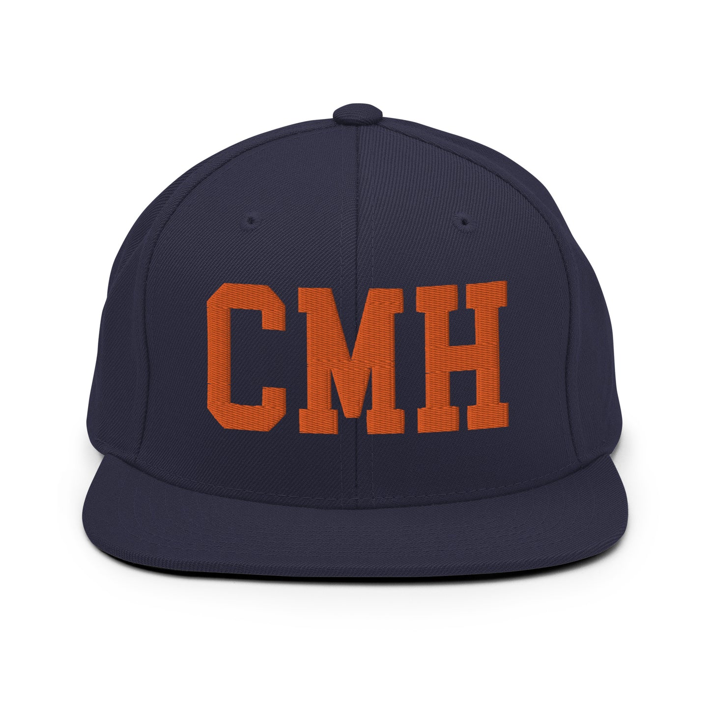 College-Style Classic Snapback Hat • Orange • CMH Columbus • YHM Designs - Image 19