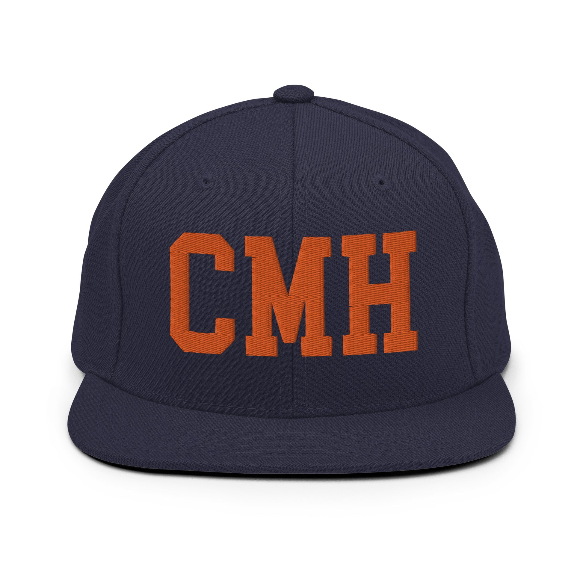 College-Style Classic Snapback Hat • Orange • CMH Columbus • YHM Designs - Image 19