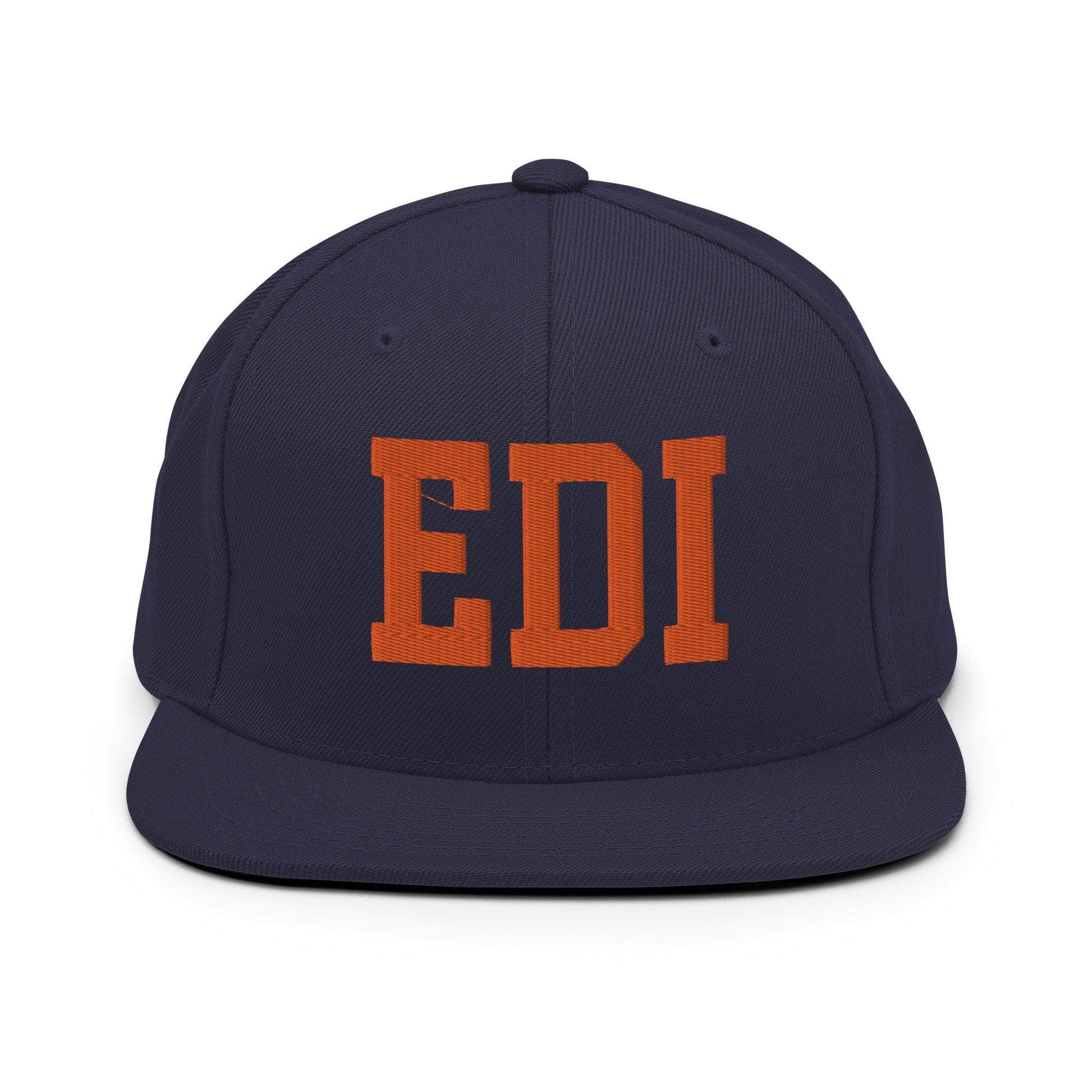 College-Style Classic Snapback Hat • Orange • EDI Edinburgh • YHM Designs - Image 19