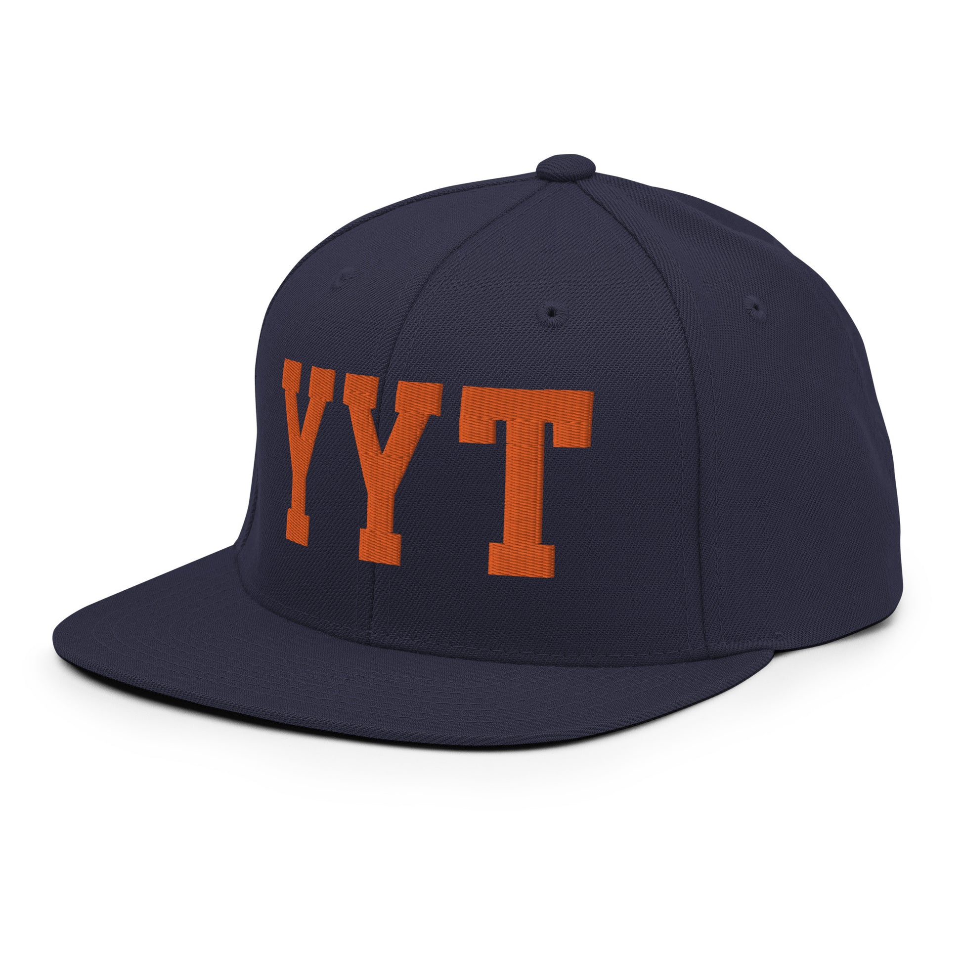 College-Style Classic Snapback Hat • Orange • YYT St. John's • YHM Designs - Image 21