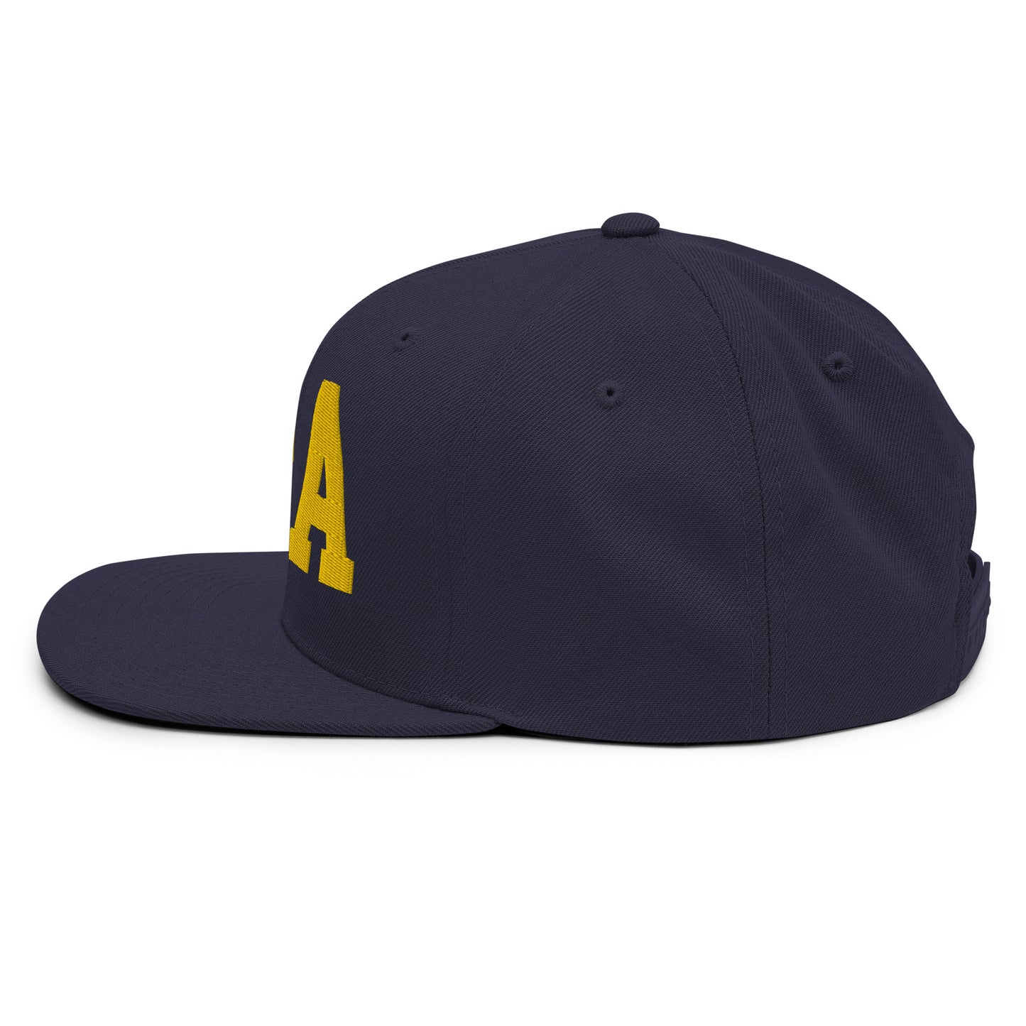 College-Style Classic Snapback Hat • Gold • TPA Tampa • YHM Designs - Image 13