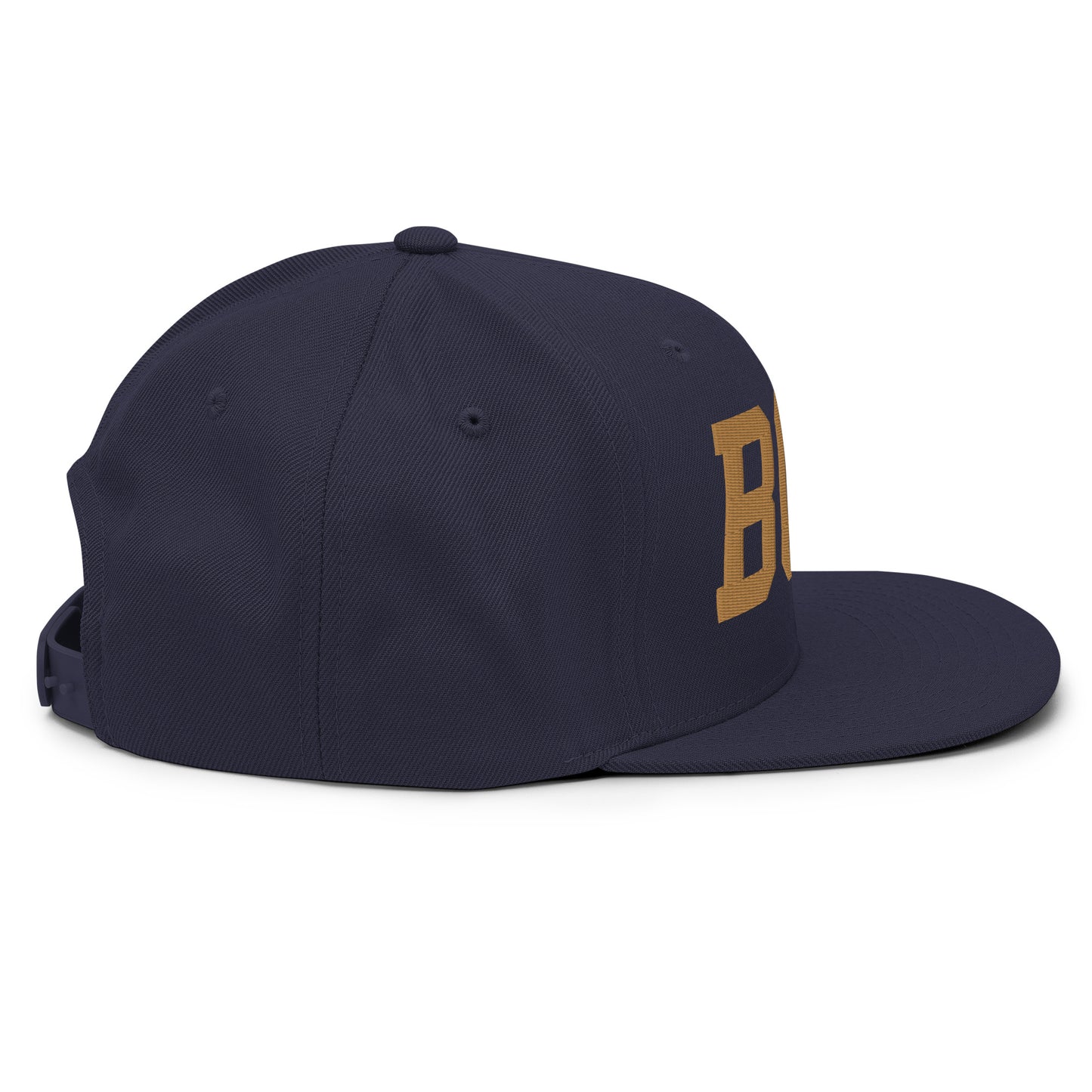 College-Style Classic Snapback Hat • Old Gold • BCN Barcelona Souvenir • YHM Designs - Image 17