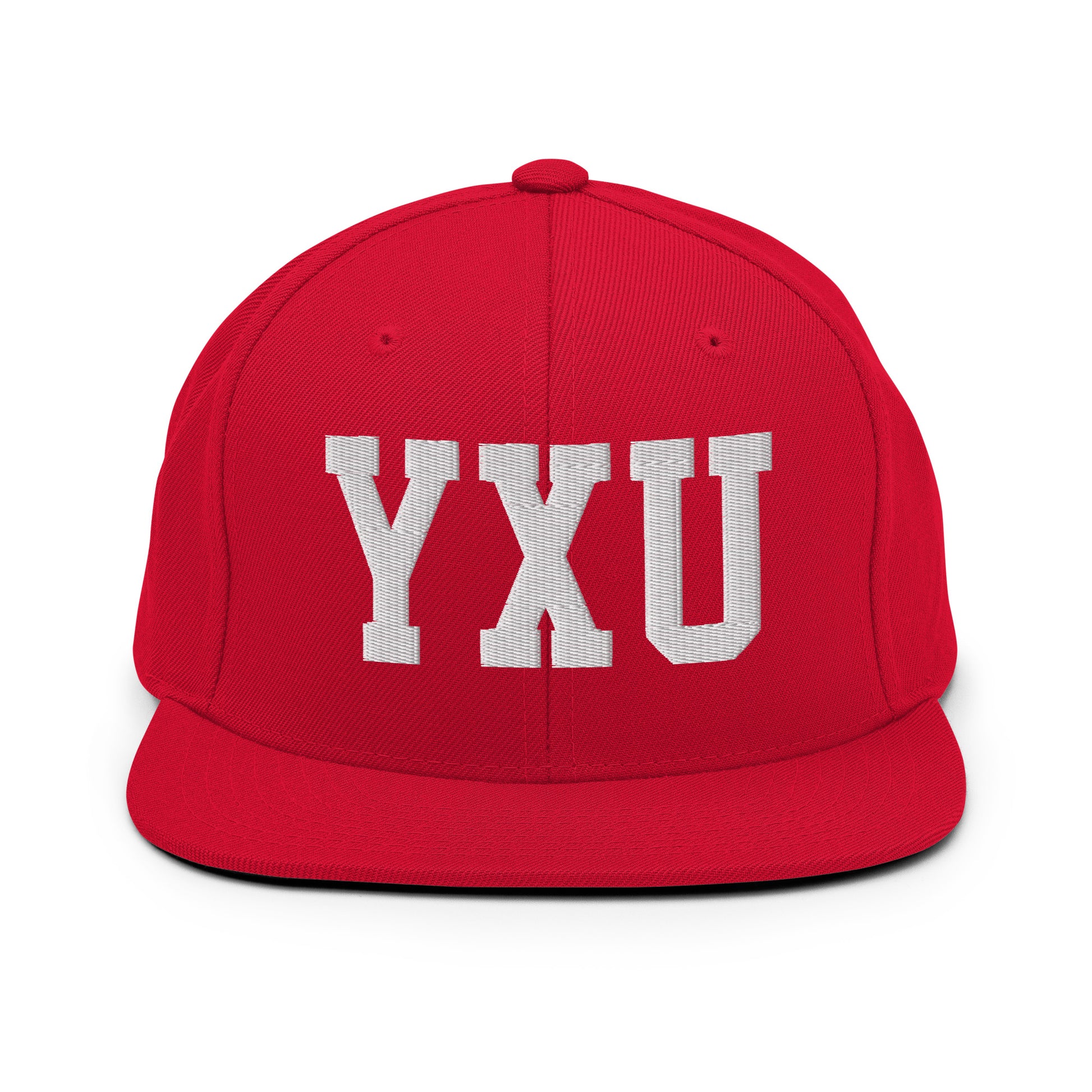 College-Style Classic Snapback Hat • White • YXU London Souvenir • YHM Designs - Image 26