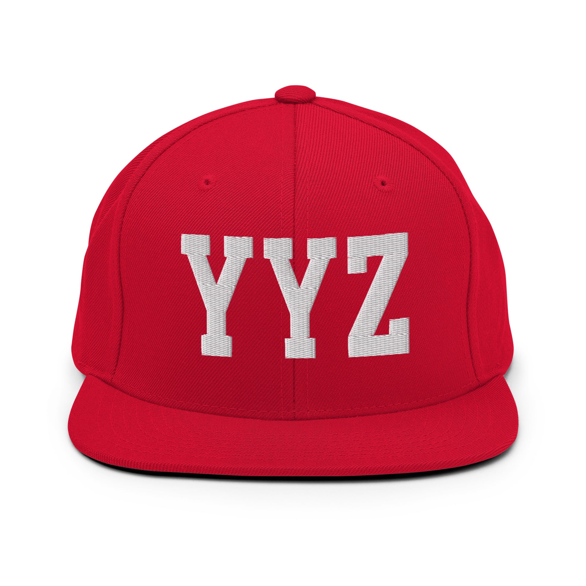 College-Style Classic Snapback Hat • White • YYZ Toronto Souvenir • YHM Designs - Image 26