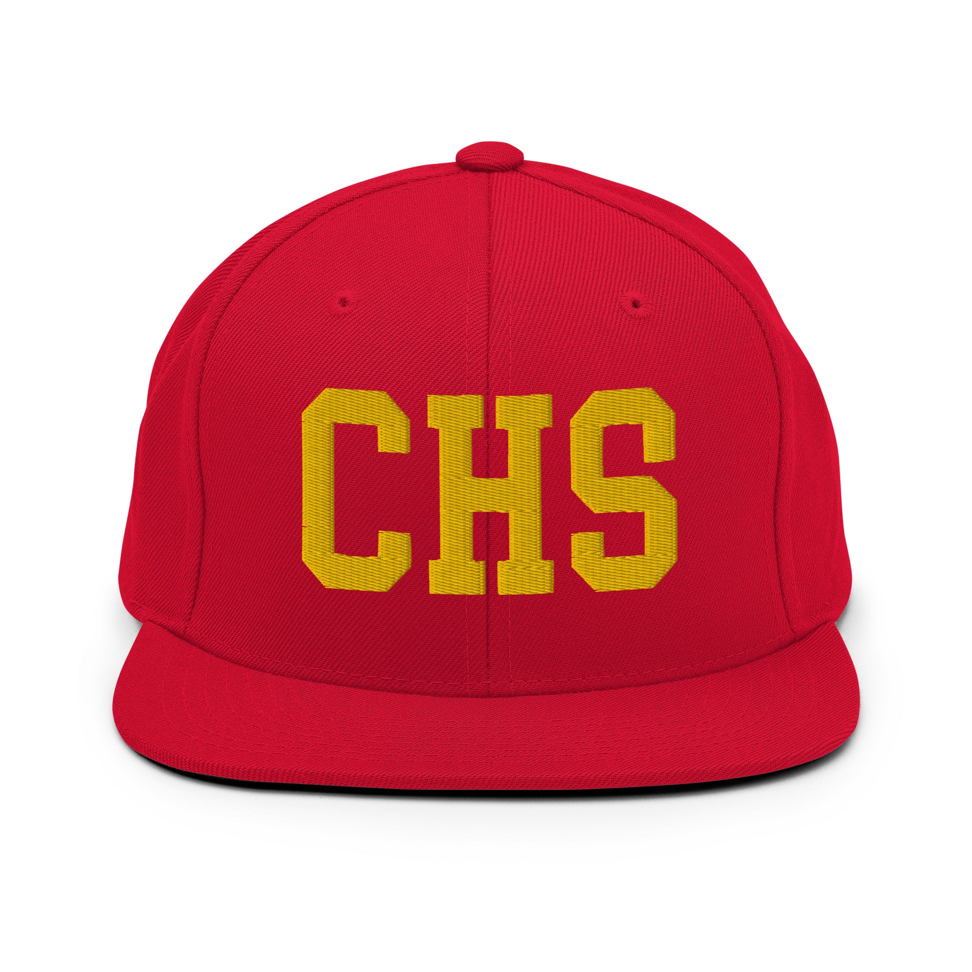 College-Style Classic Snapback Hat • Gold • CHS Charleston • YHM Designs - Image 18