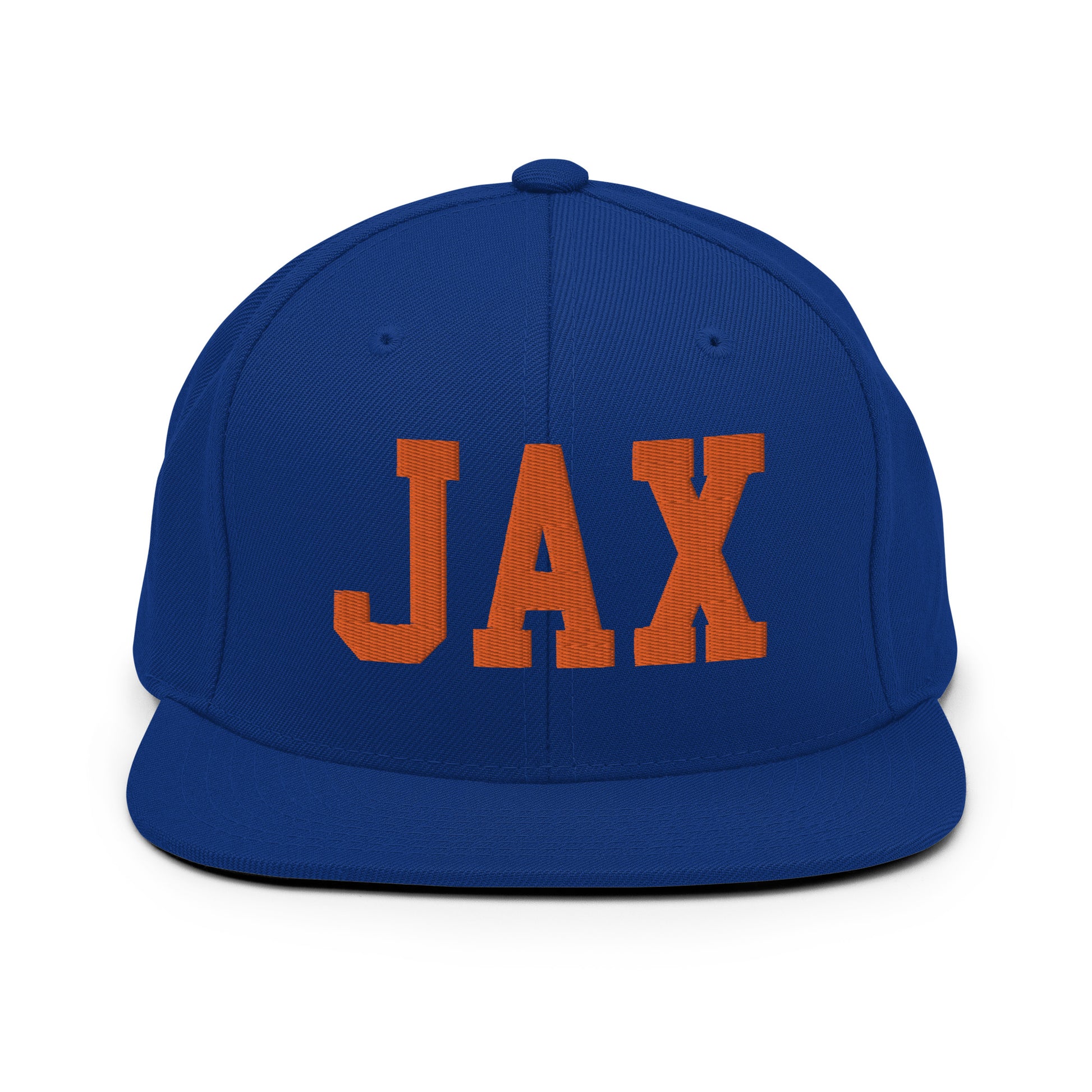 College-Style Classic Snapback Hat • Orange • JAX Jacksonville • YHM Designs - Image 15