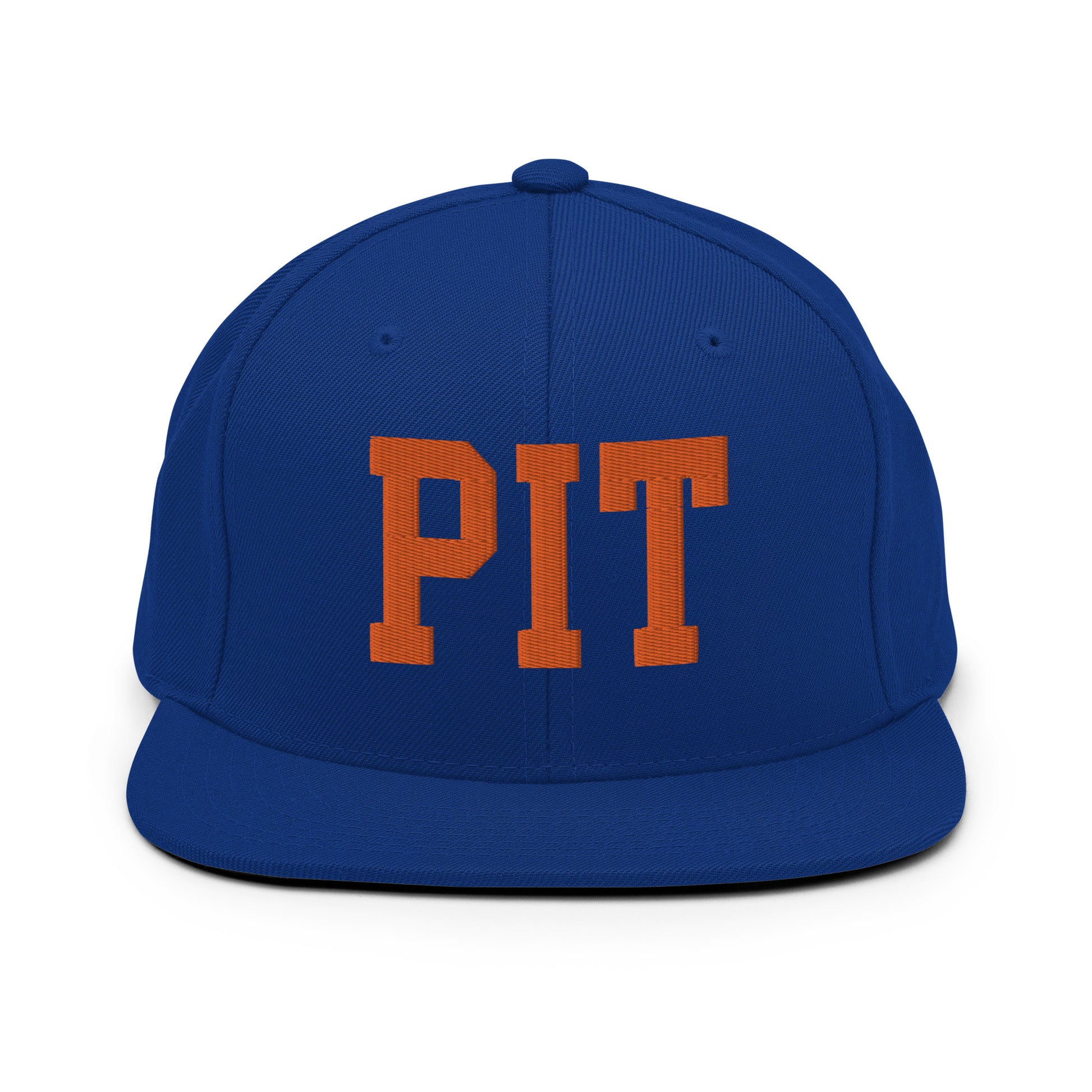 College-Style Classic Snapback Hat • Orange • PIT Pittsburgh • YHM Designs - Image 15