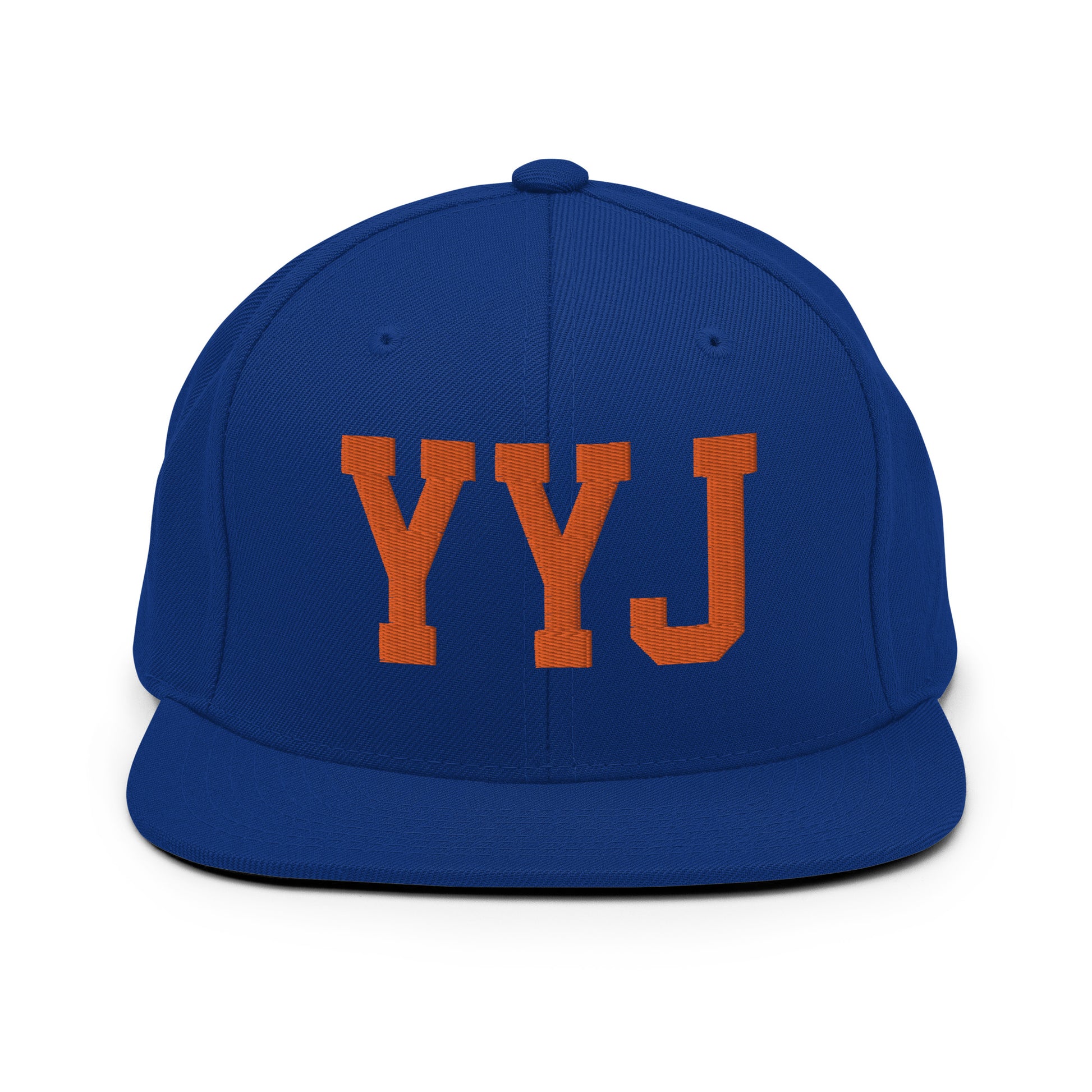 College-Style Classic Snapback Hat • Orange • YYJ Victoria • YHM Designs - Image 15