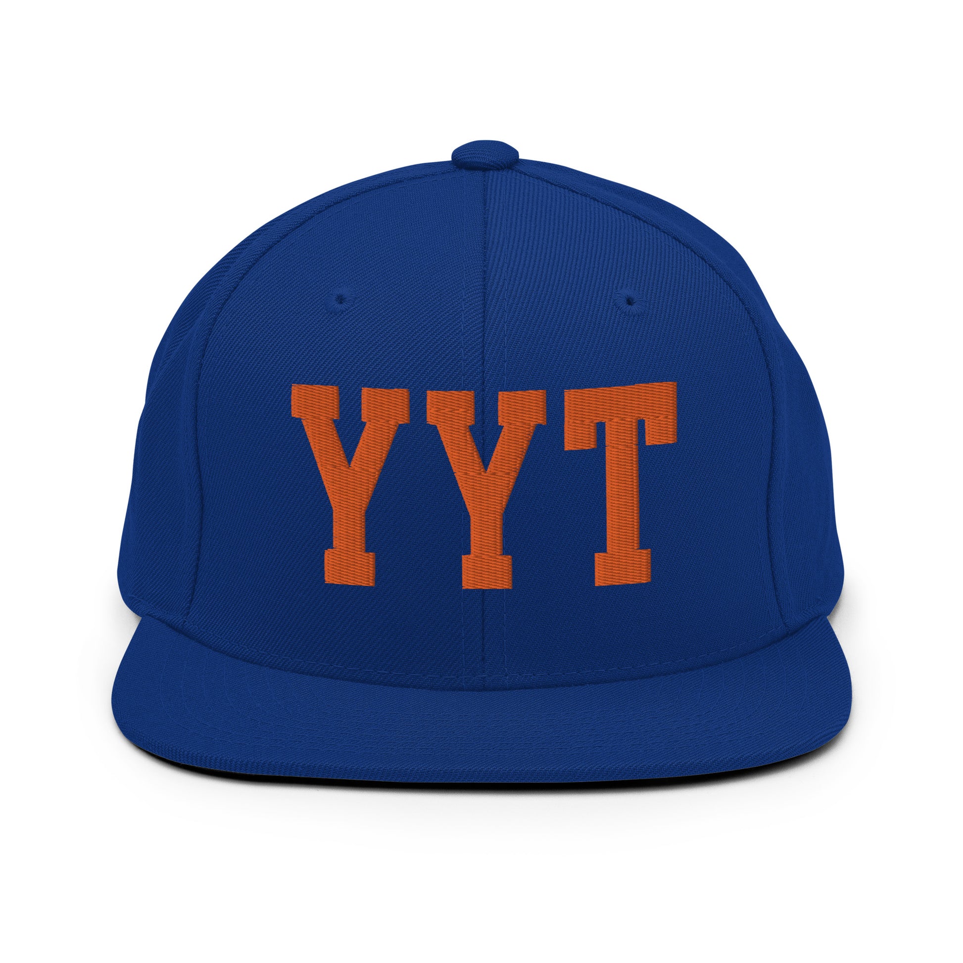 College-Style Classic Snapback Hat • Orange • YYT St. John's • YHM Designs - Image 15