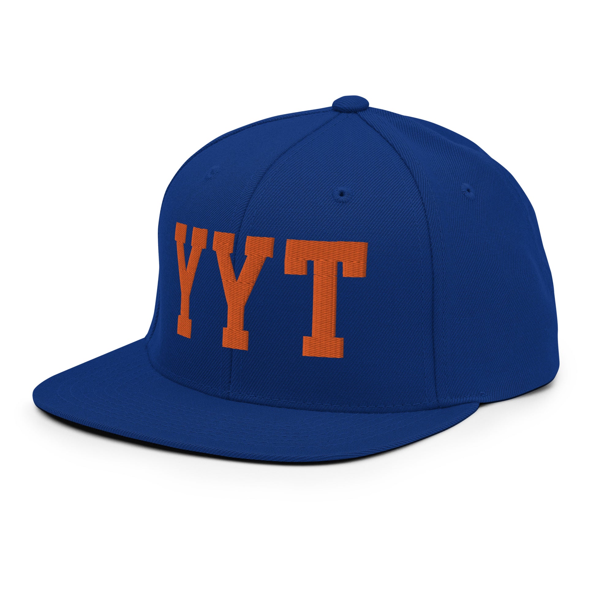 College-Style Classic Snapback Hat • Orange • YYT St. John's • YHM Designs - Image 17