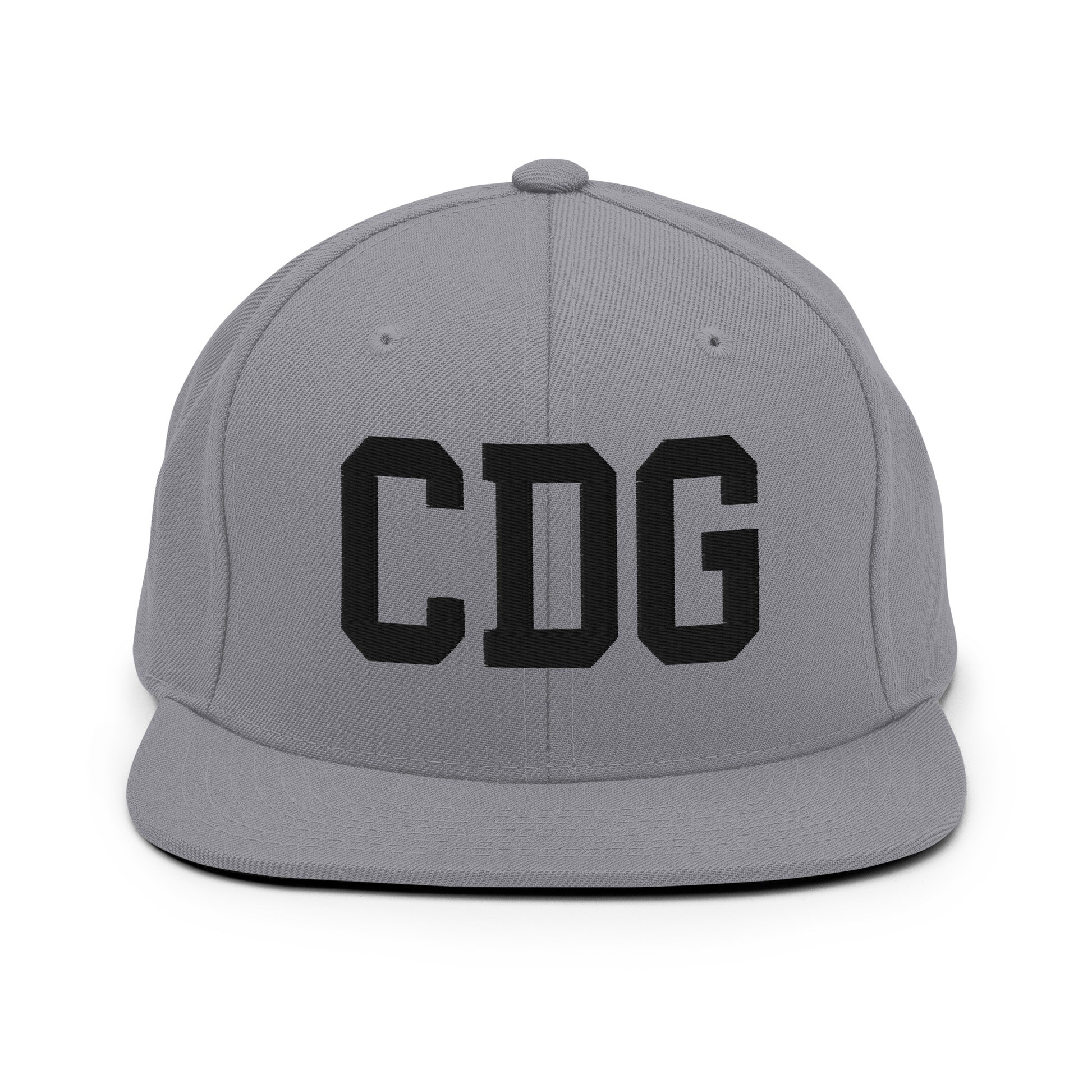 College-Style Classic Snapback Hat • Black • CDG Paris • YHM Designs - Image 19