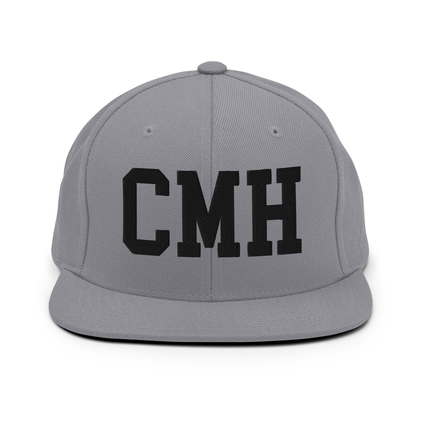 College-Style Classic Snapback Hat • Black • CMH Columbus Souvenir • YHM Designs - Image 19