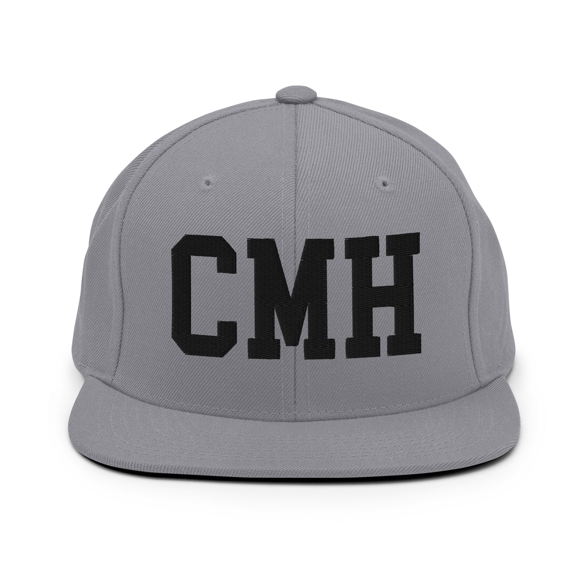 College-Style Classic Snapback Hat • Black • CMH Columbus Souvenir • YHM Designs - Image 19