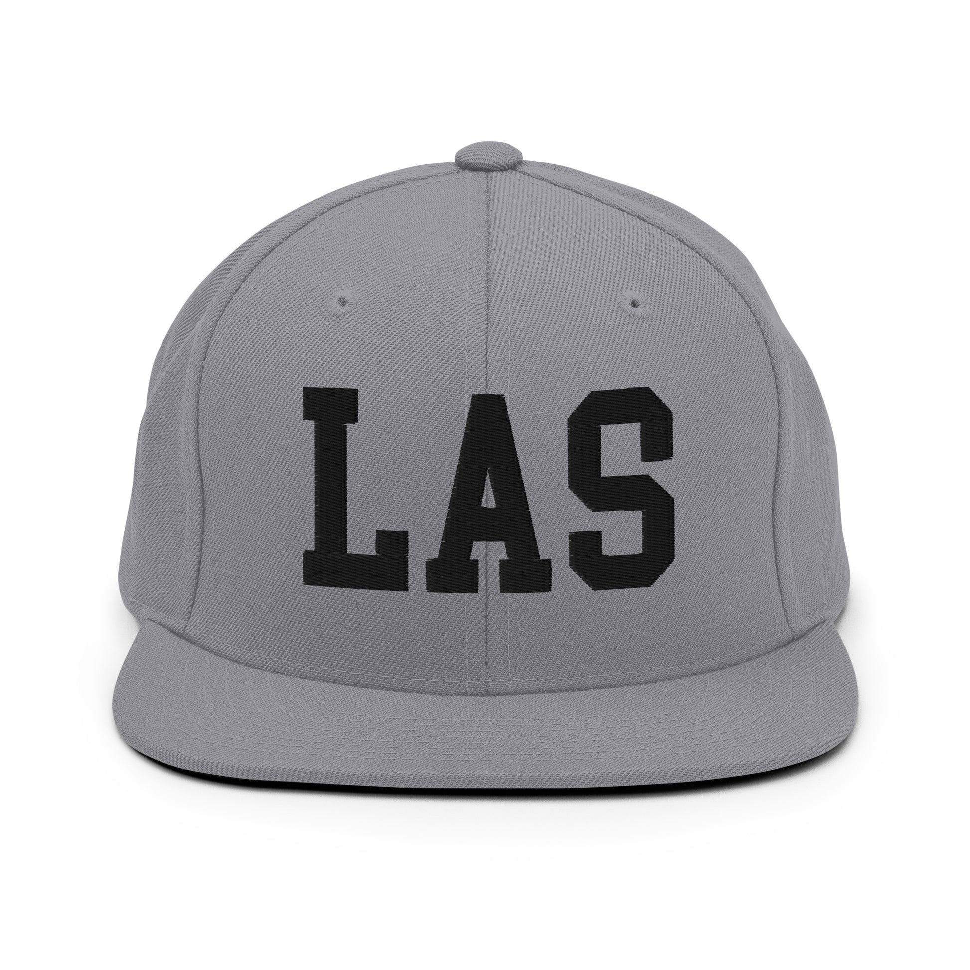 College-Style Classic Snapback Hat • Black • LAS Las Vegas • YHM Designs - Image 19