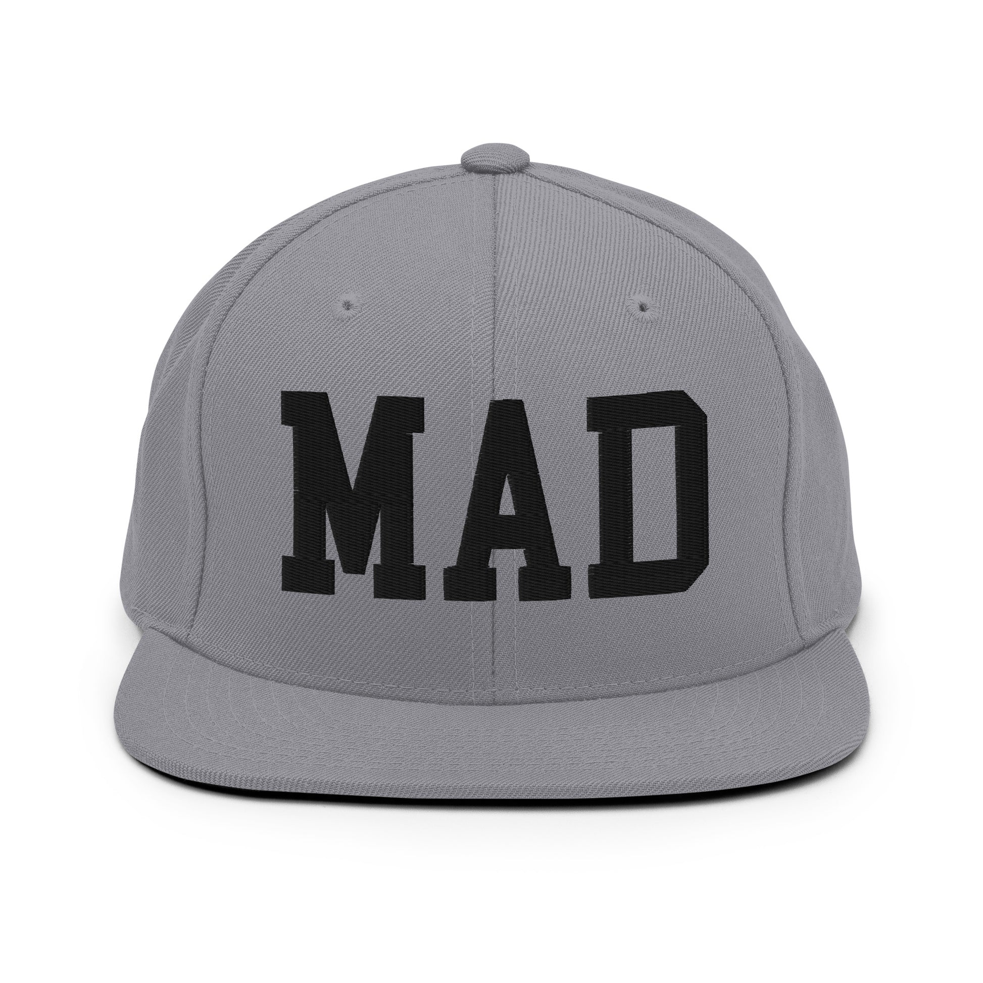 College-Style Classic Snapback Hat • Black • MAD Madrid • YHM Designs - Image 19
