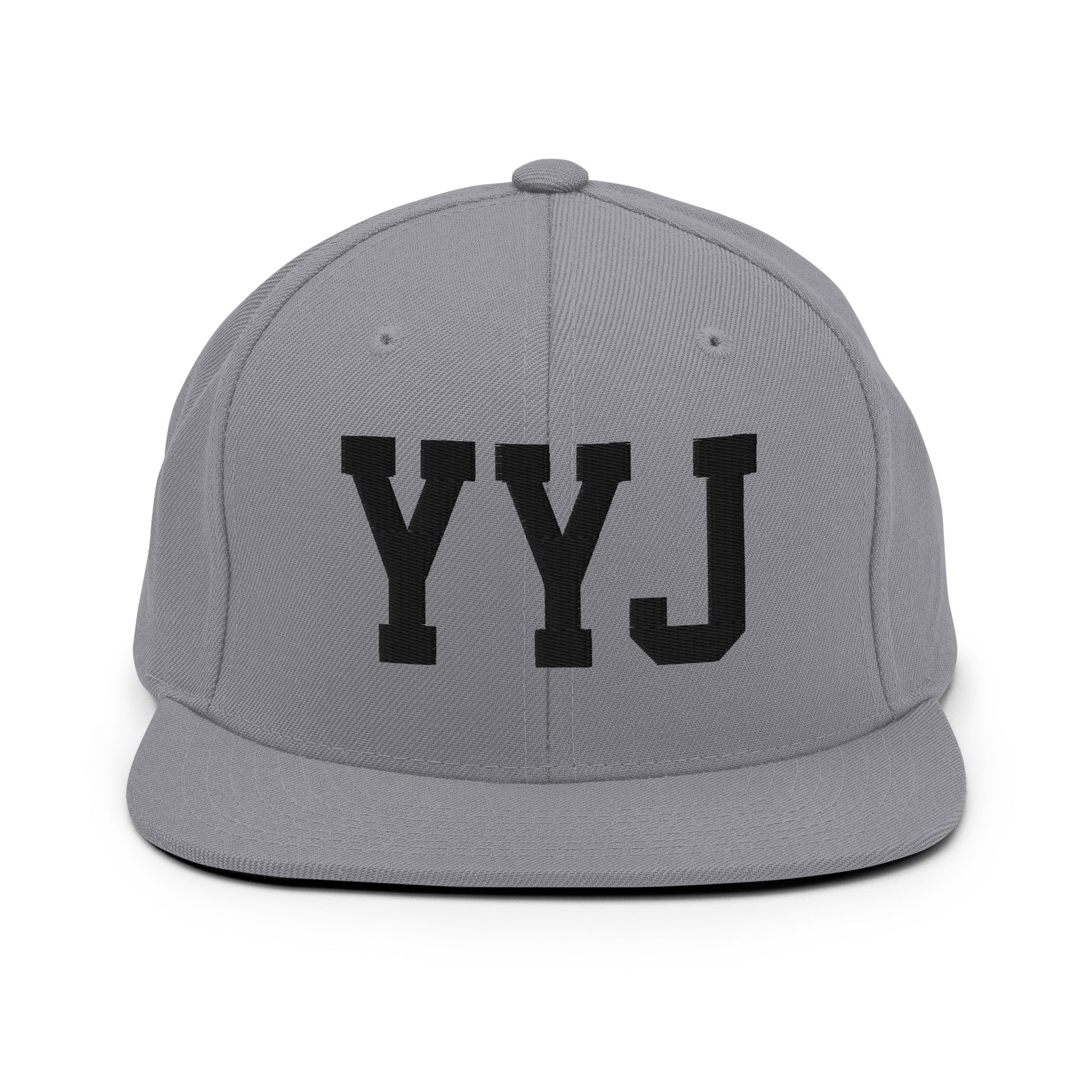 College-Style Classic Snapback Hat • Black • YYJ Victoria • YHM Designs - Image 19