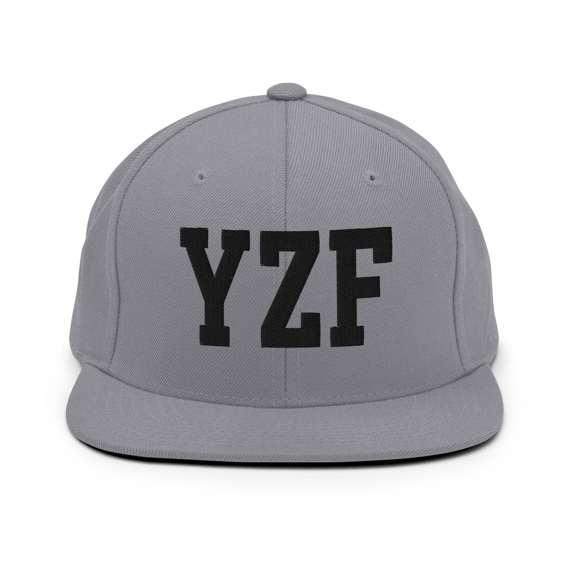 College-Style Classic Snapback Hat • Black • YZF Yellowknife Souvenir • YHM Designs - Image 19