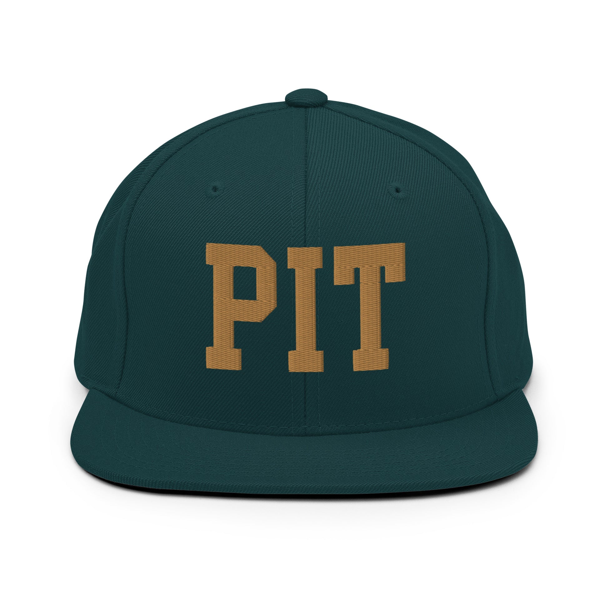 College-Style Classic Snapback Hat • Old Gold • PIT Pittsburgh Souvenir • YHM Designs - Image 18