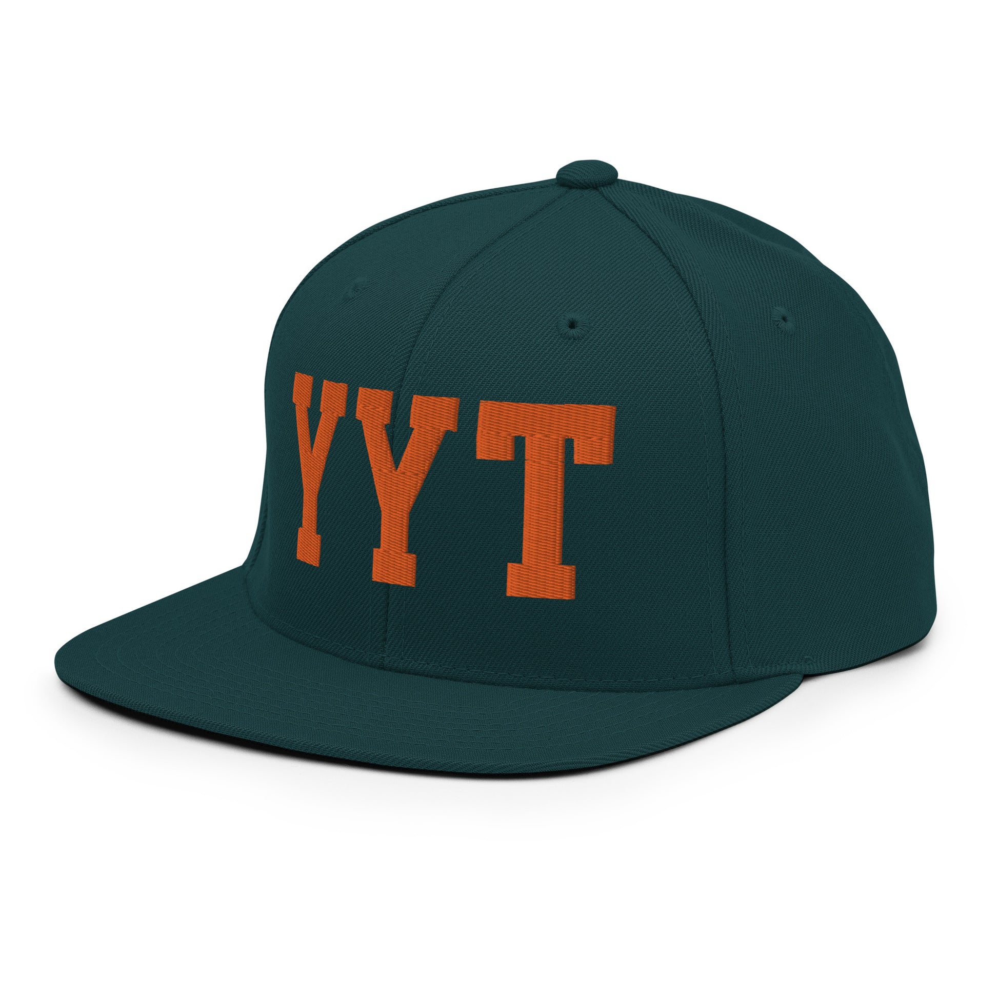 College-Style Classic Snapback Hat • Orange • YYT St. John's • YHM Designs - Image 25