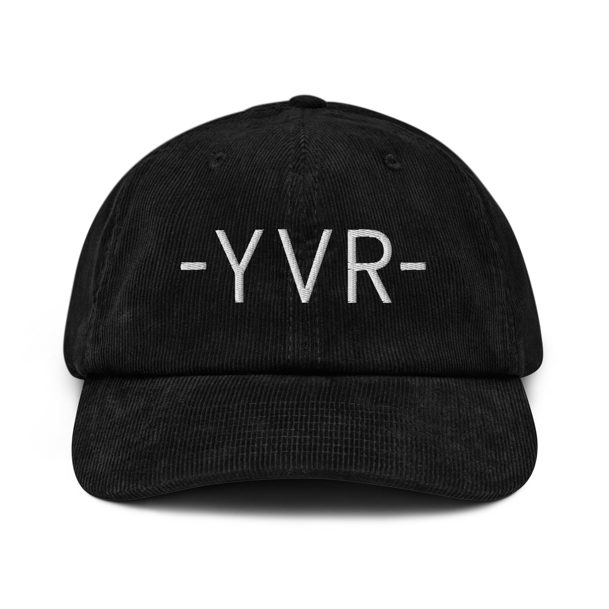 Souvenir Corduroy Hat - White • YVR Vancouver • YHM Designs - Image 13