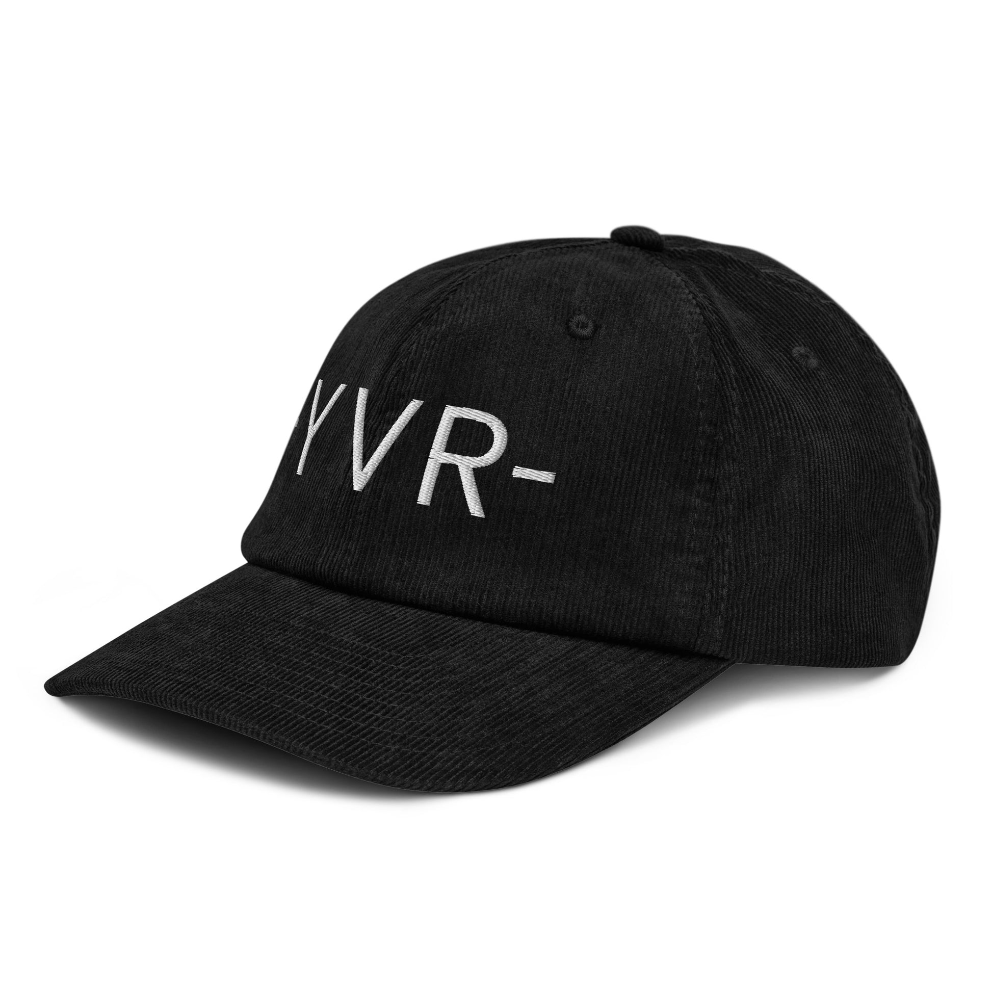 Souvenir Corduroy Hat - White • YVR Vancouver • YHM Designs - Image 14