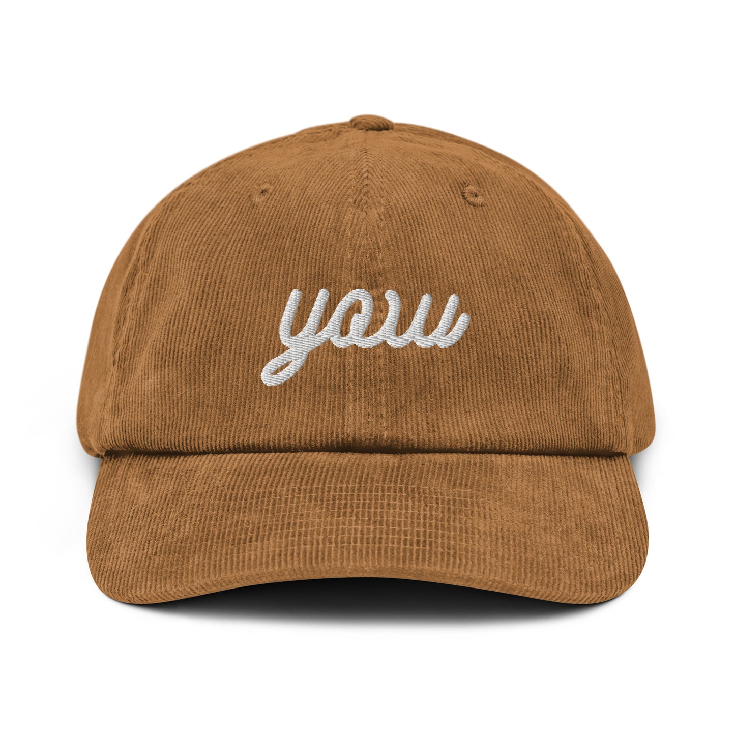 Vintage Script Corduroy Hat - White • YOW Ottawa • YHM Designs - Image 22