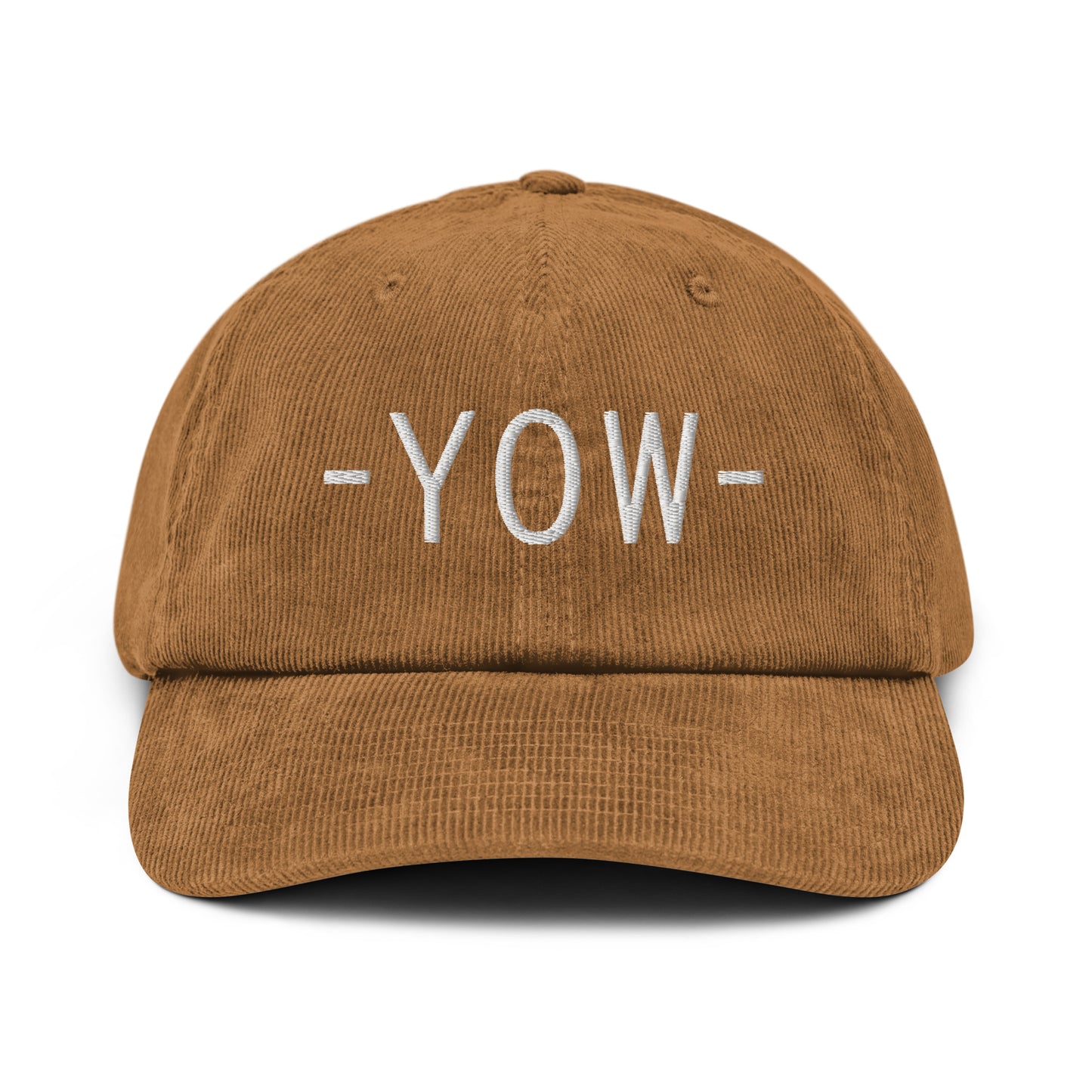 Souvenir Corduroy Hat - White • YOW Ottawa • YHM Designs - Image 18