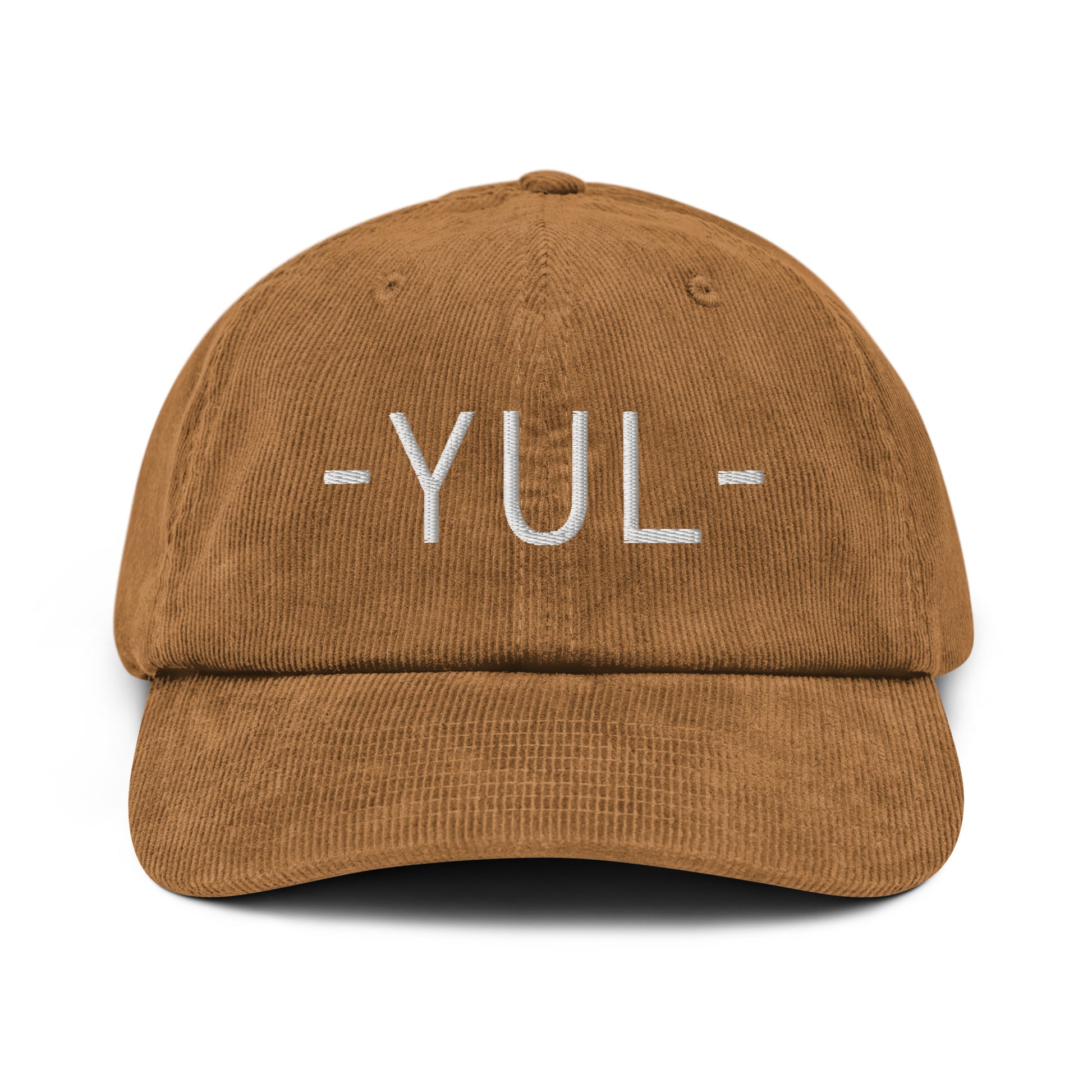 Souvenir Corduroy Hat - White • YUL Montreal • YHM Designs - Image 18
