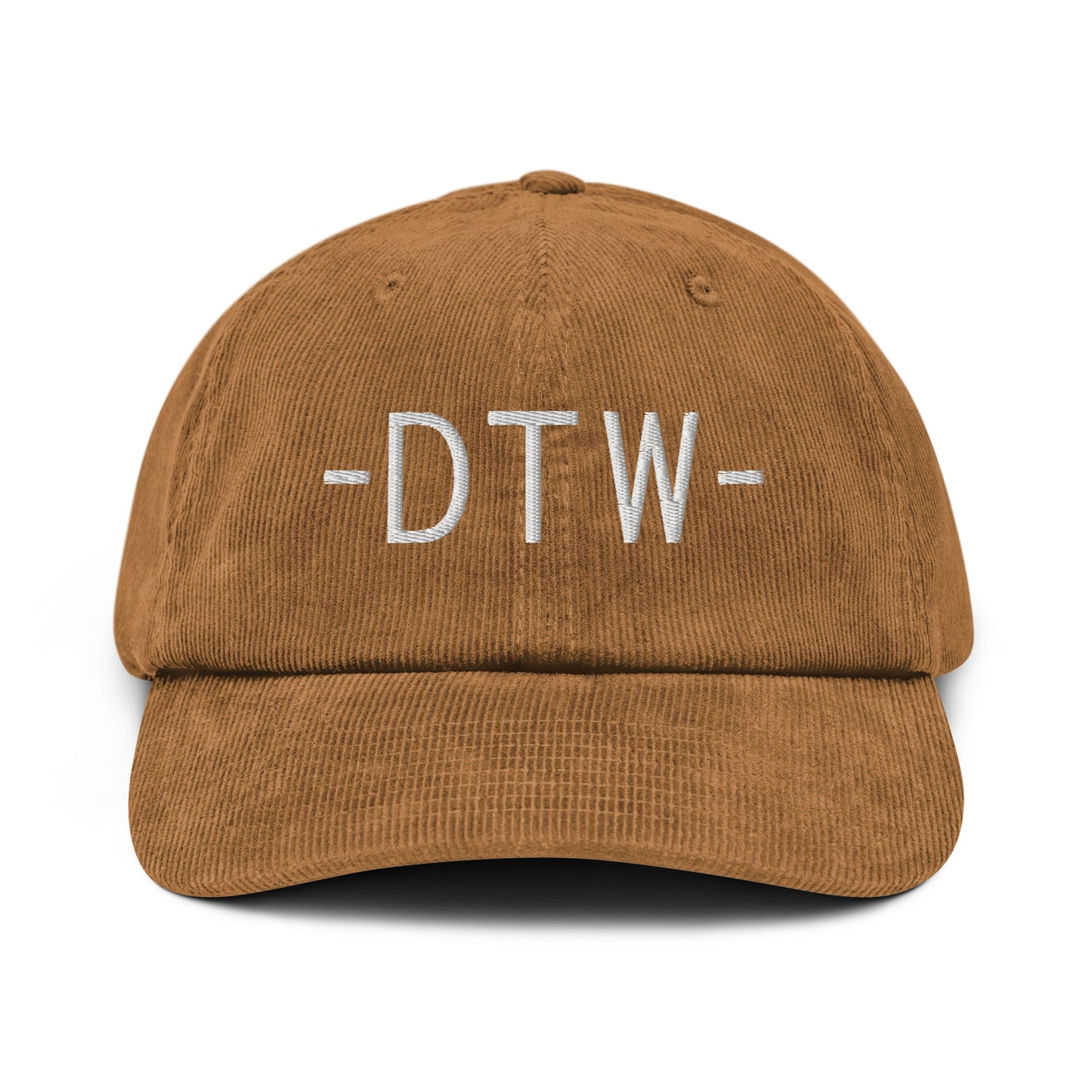Souvenir Corduroy Hat - White • DTW Detroit • YHM Designs - Image 18