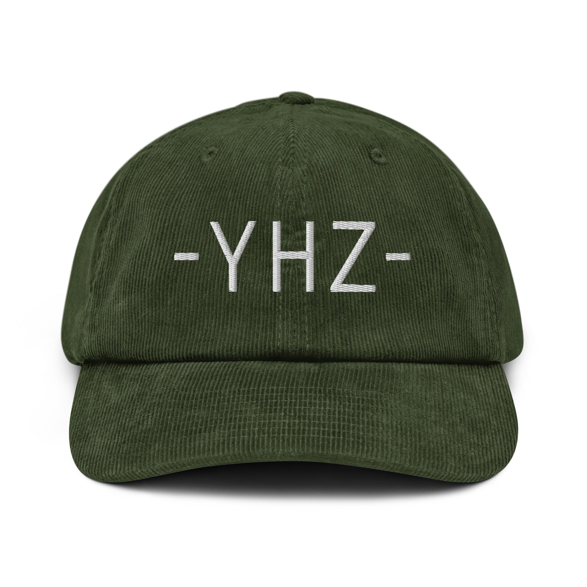 Souvenir Corduroy Hat - White • YHZ Halifax • YHM Designs - Image 16