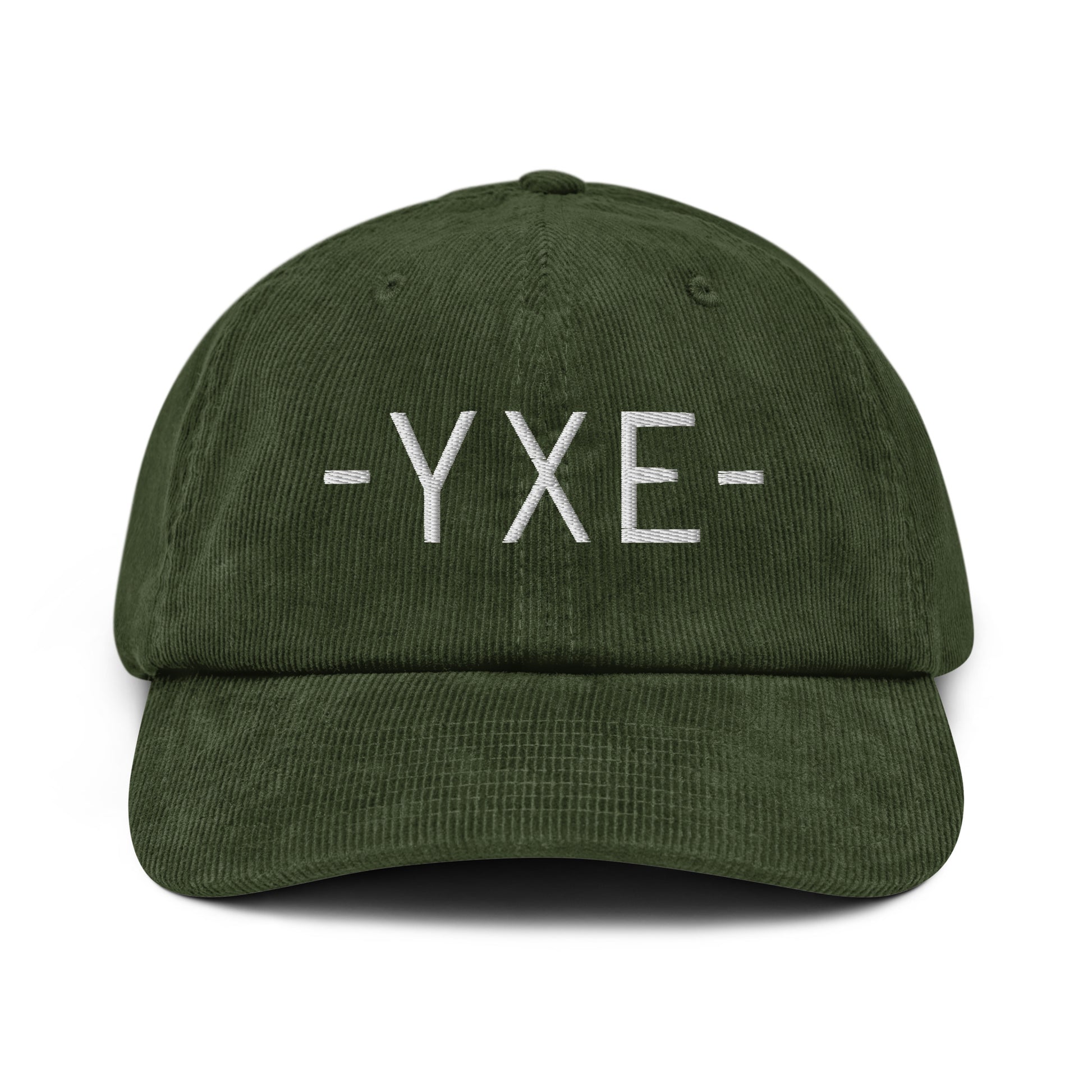 Souvenir Corduroy Hat - White • YXE Saskatoon • YHM Designs - Image 16