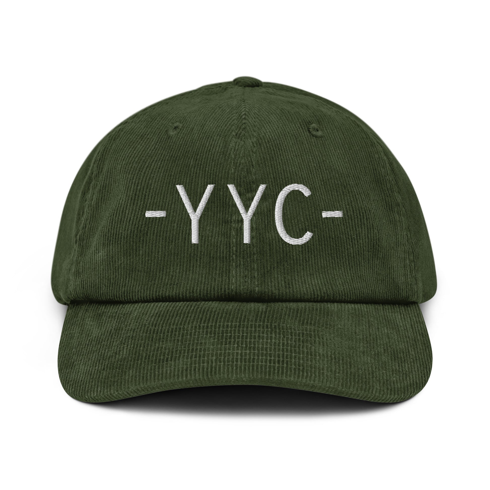 Souvenir Corduroy Hat - White • YYC Calgary • YHM Designs - Image 16