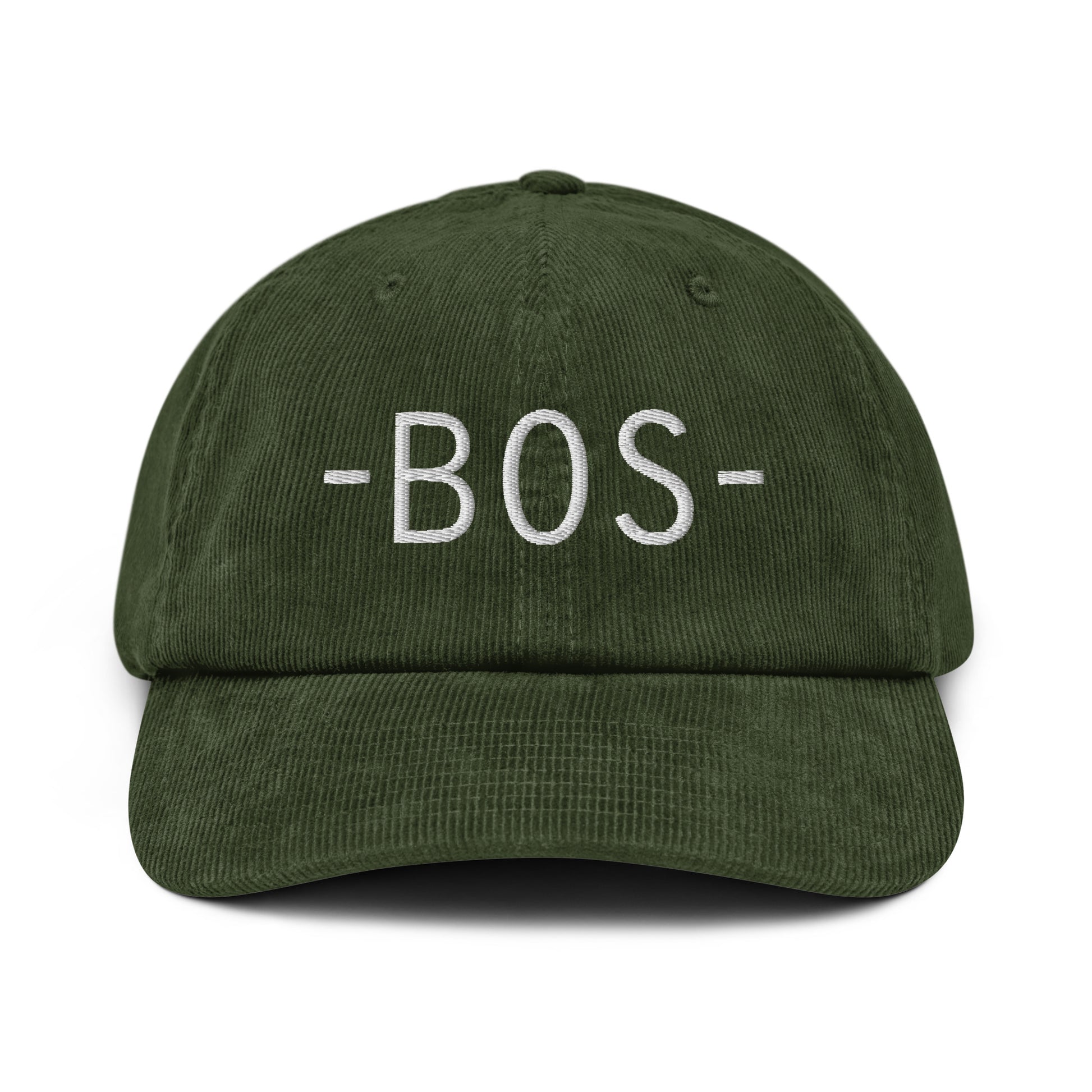 Souvenir Corduroy Hat - White • BOS Boston • YHM Designs - Image 16