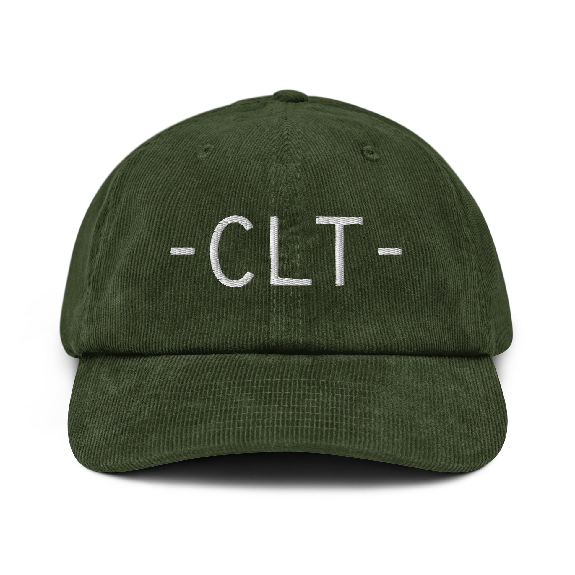 Souvenir Corduroy Hat - White • CLT Charlotte • YHM Designs - Image 16