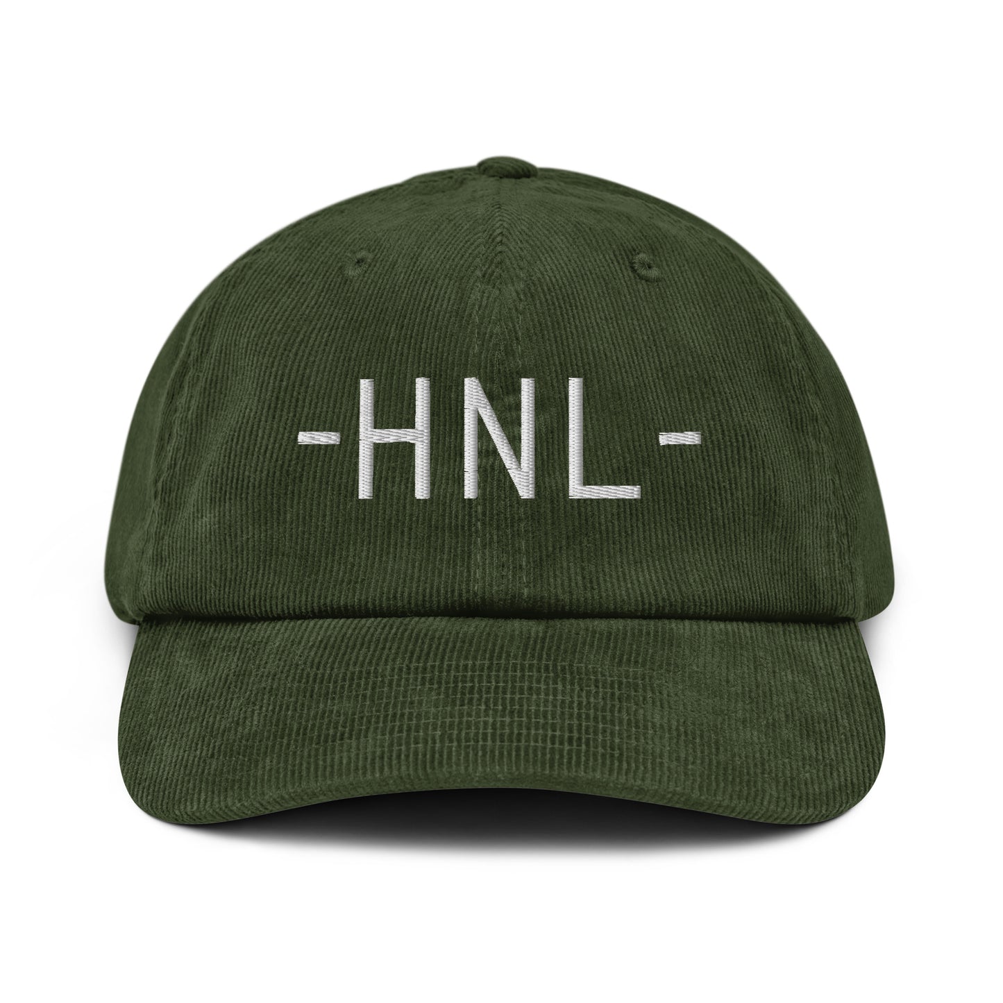 Souvenir Corduroy Hat - White • HNL Honolulu • YHM Designs - Image 16
