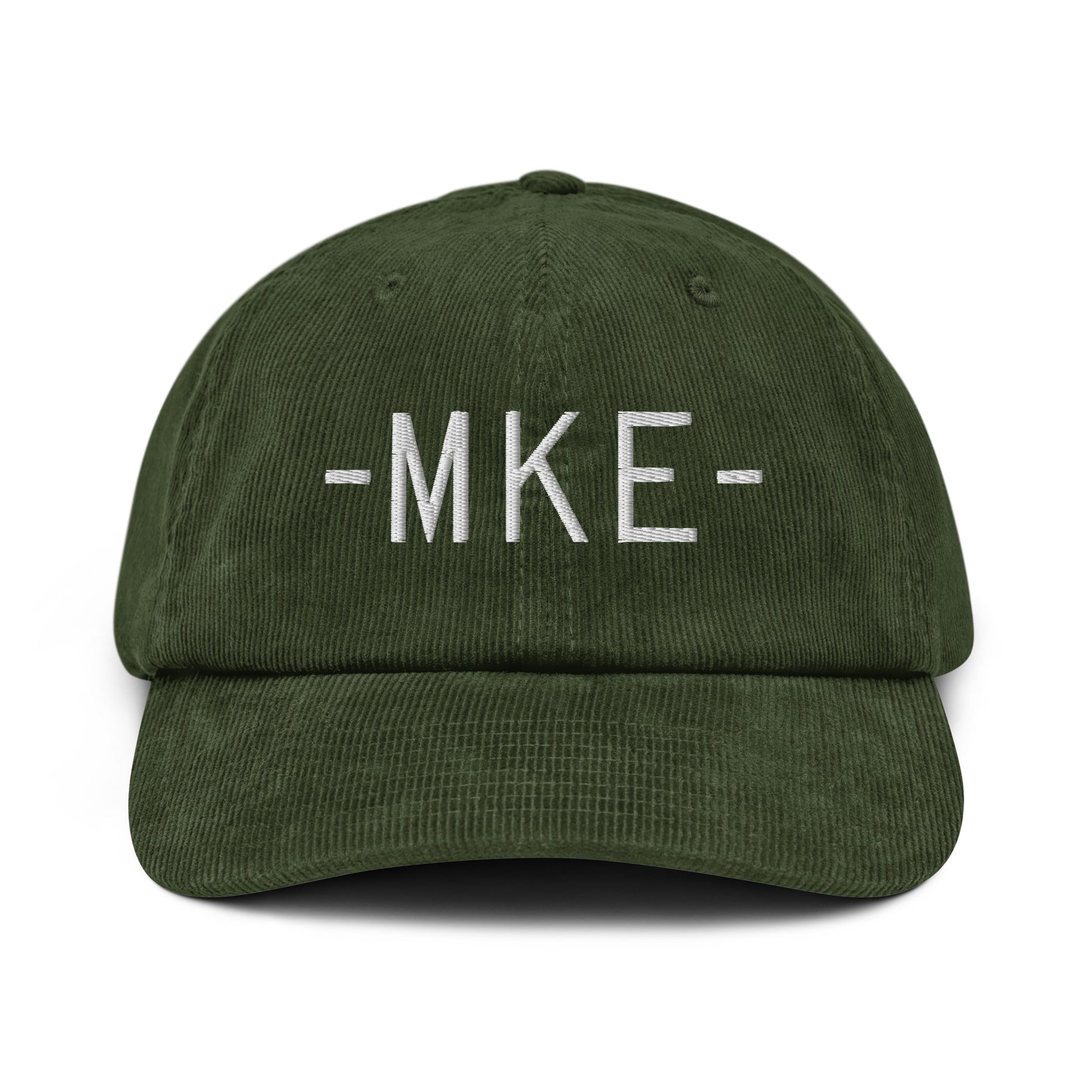 Souvenir Corduroy Hat - White • MKE Milwaukee • YHM Designs - Image 16