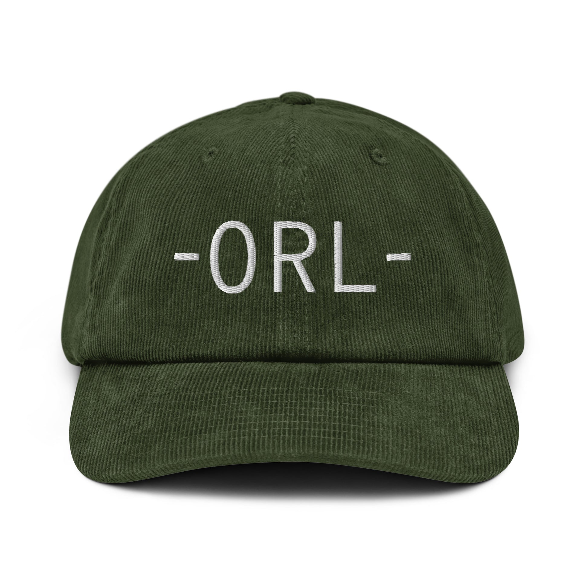Souvenir Corduroy Hat - White • ORL Orlando • YHM Designs - Image 16