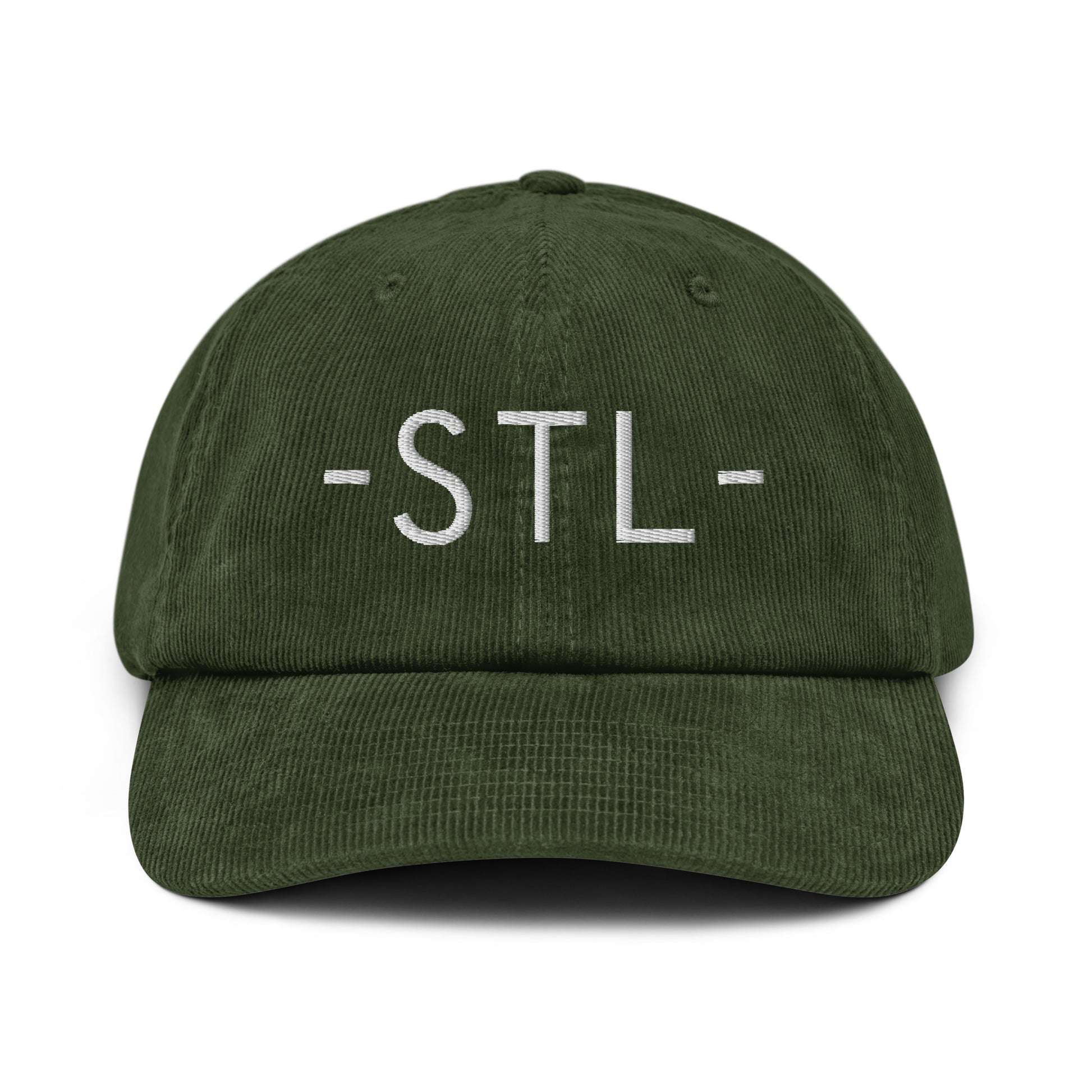 Souvenir Corduroy Hat - White • STL St. Louis • YHM Designs - Image 16