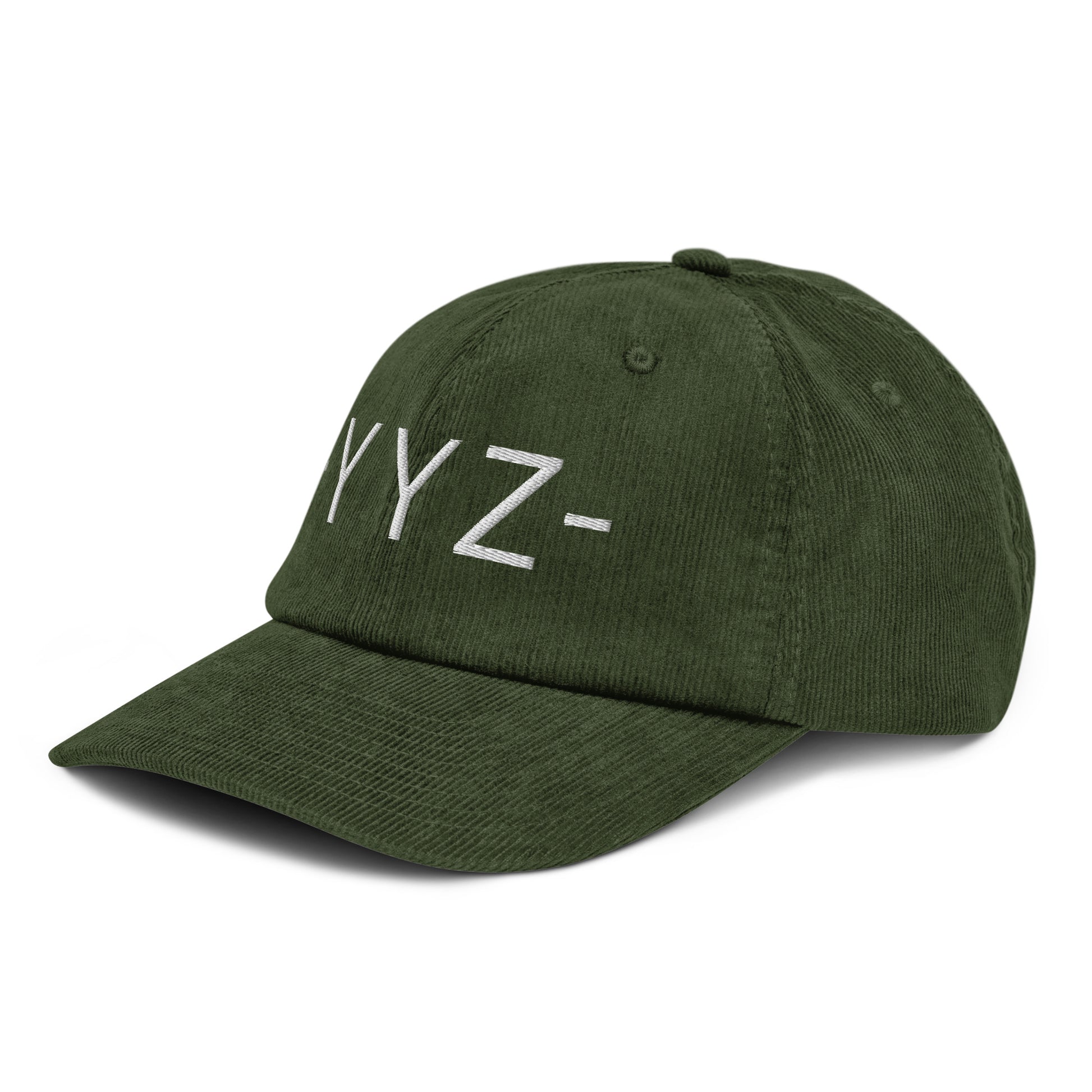 Souvenir Corduroy Hat - White • YYZ Toronto • YHM Designs - Image 17