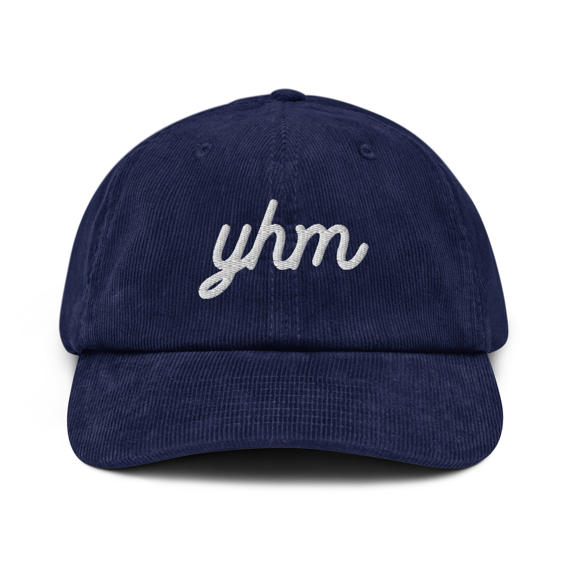 Vintage Script Corduroy Hat - White • YHM Hamilton • YHM Designs - Image 16